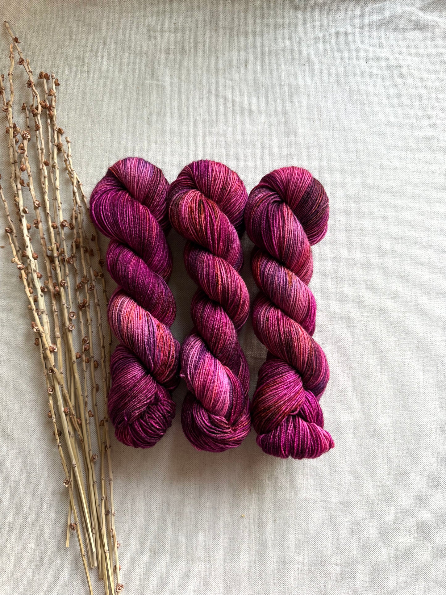 Plum Tart - SW Wool Recycled Nylon 100g