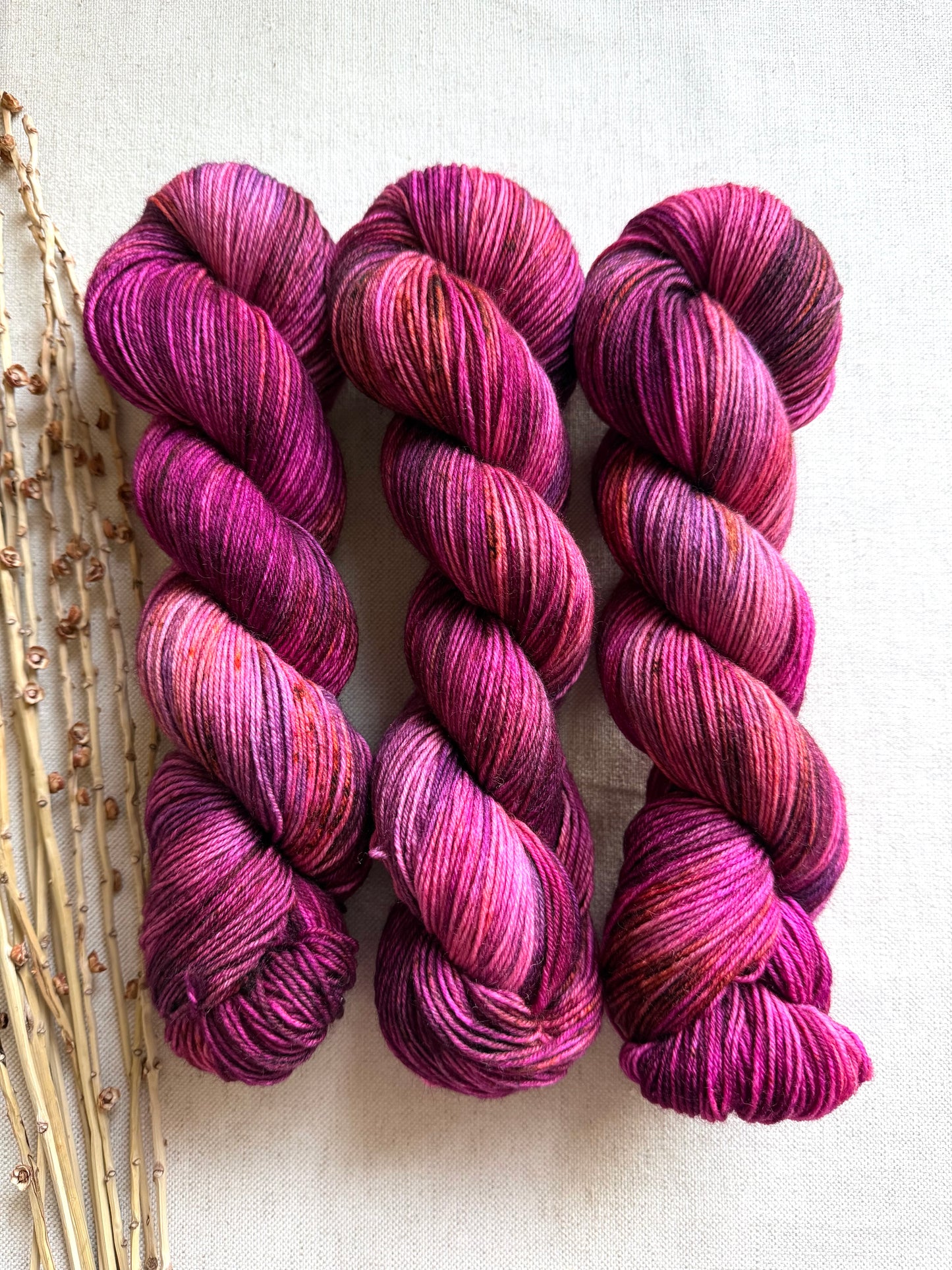 Plum Tart - SW Wool Recycled Nylon 100g