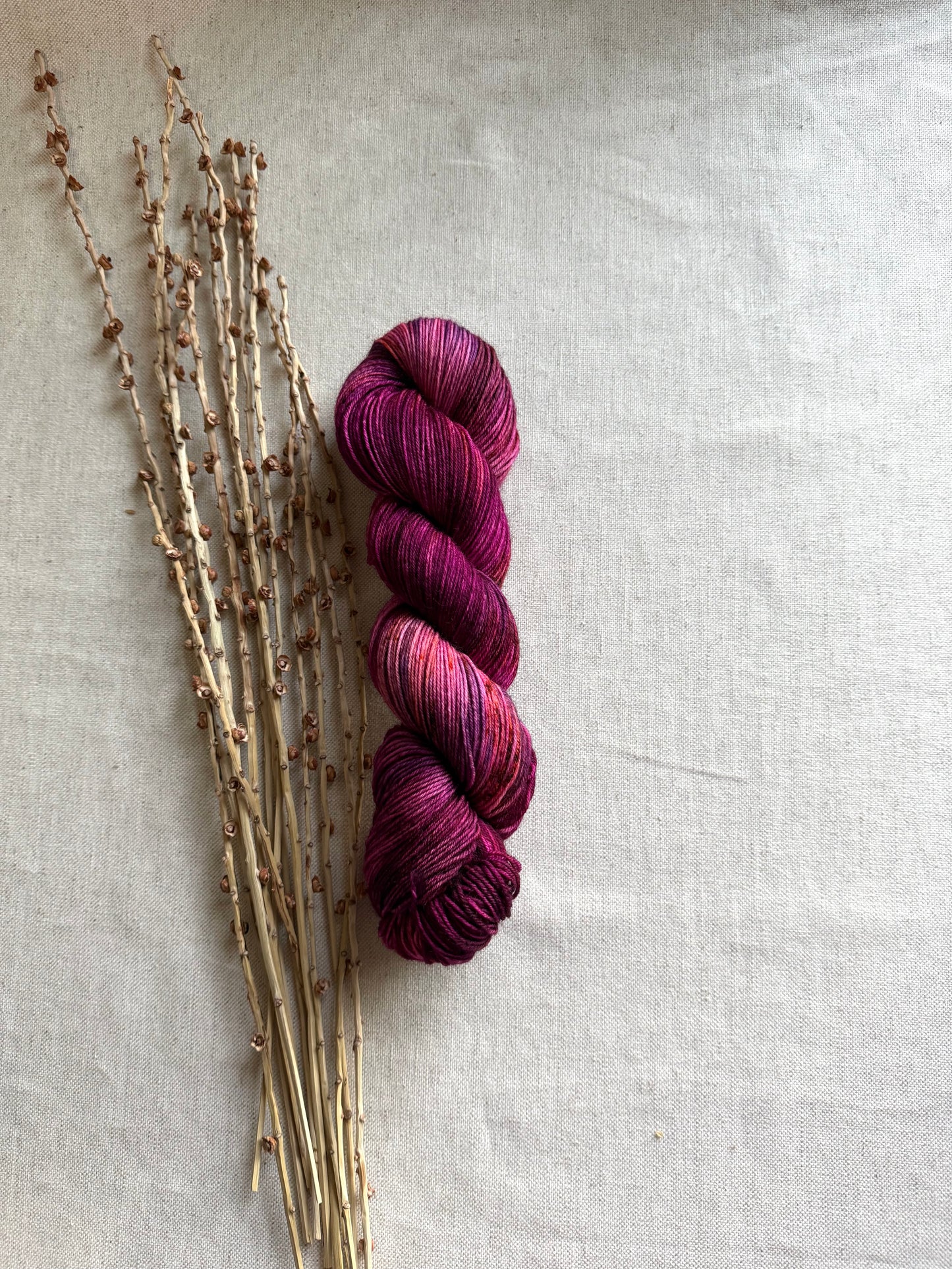 Plum Tart - SW Wool Recycled Nylon 100g