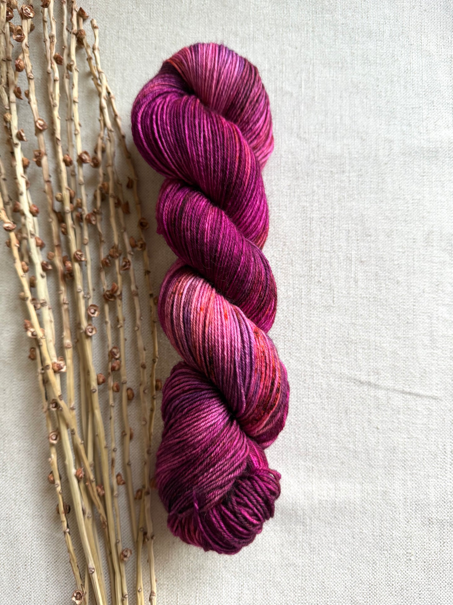 Plum Tart - SW Wool Recycled Nylon 100g