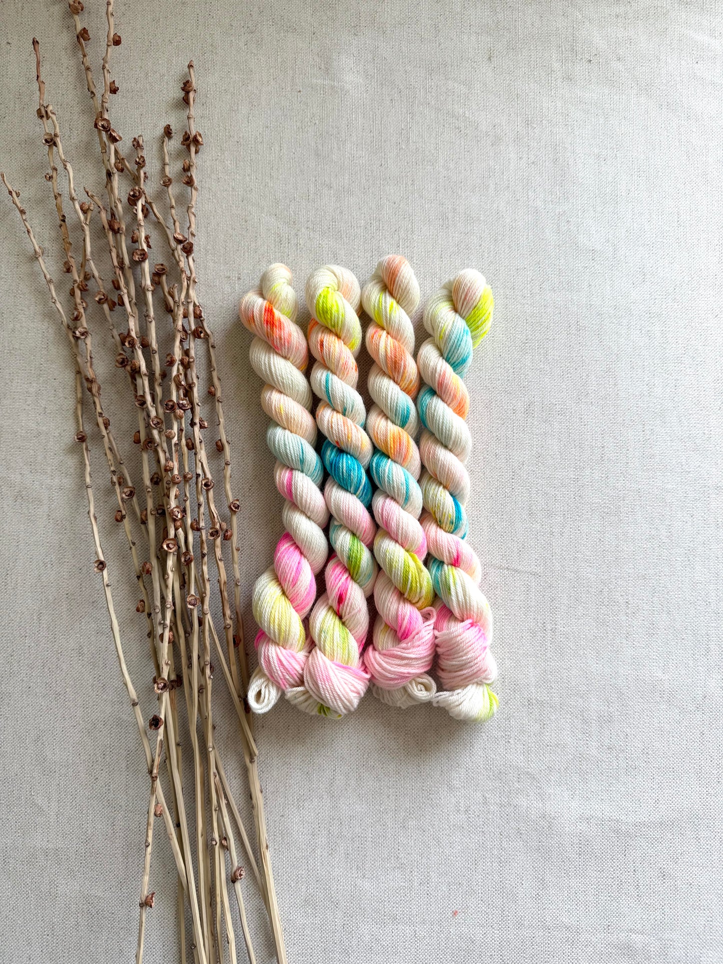 Light Up The Palm Tree Merino Nylon Mini