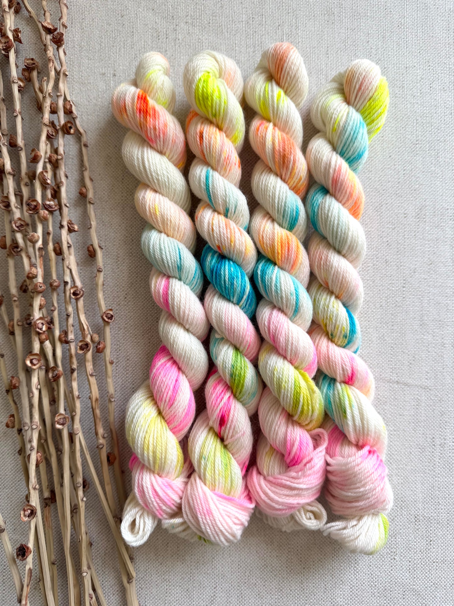 Light Up The Palm Tree Merino Nylon Mini