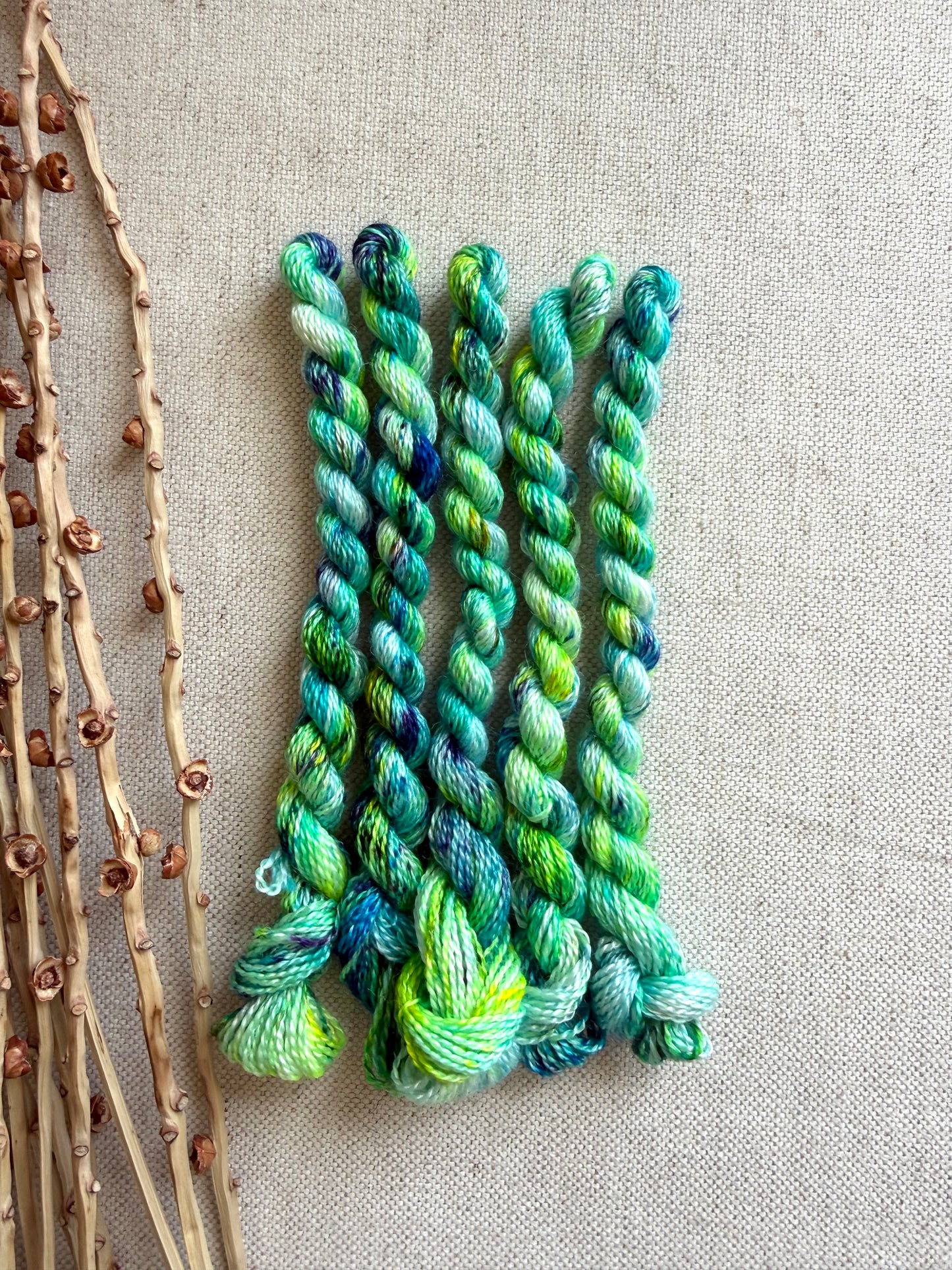 Three Legged Race Embroidery Thread