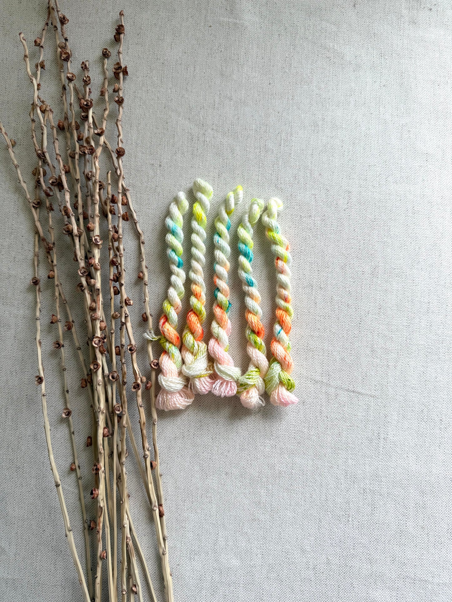 Light Up The Palm Tree Embroidery Thread