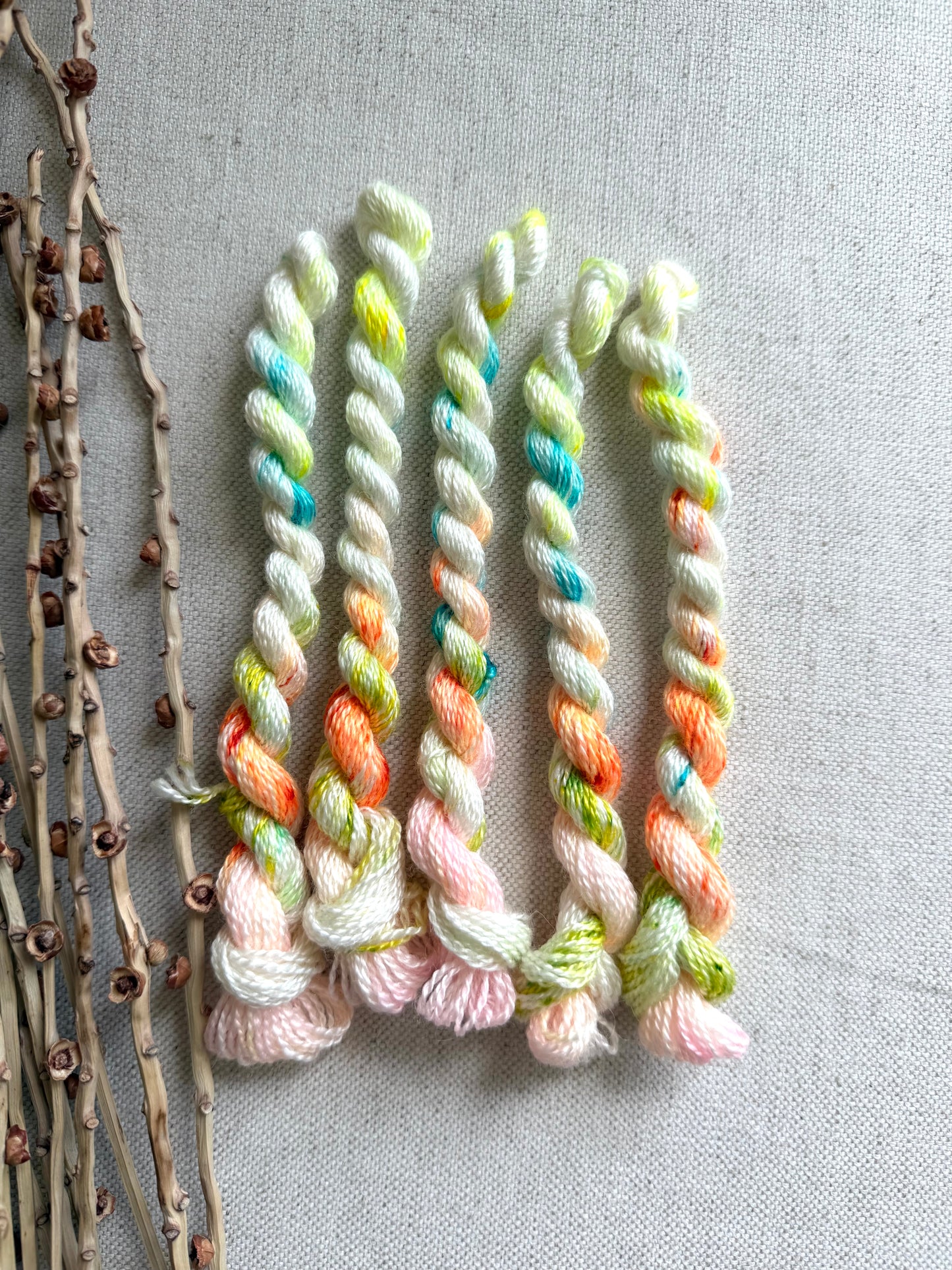 Light Up The Palm Tree Embroidery Thread