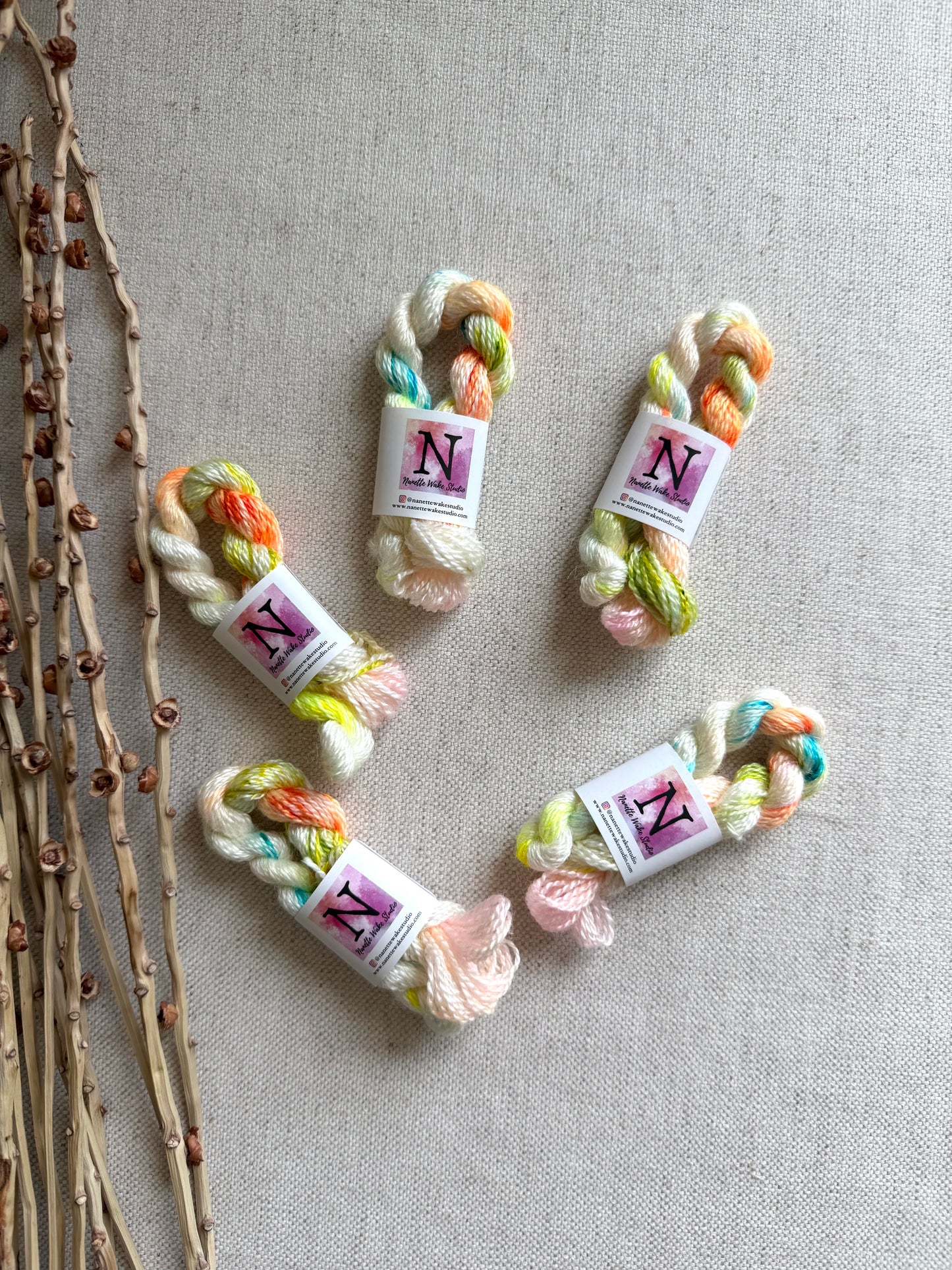 Light Up The Palm Tree Embroidery Thread