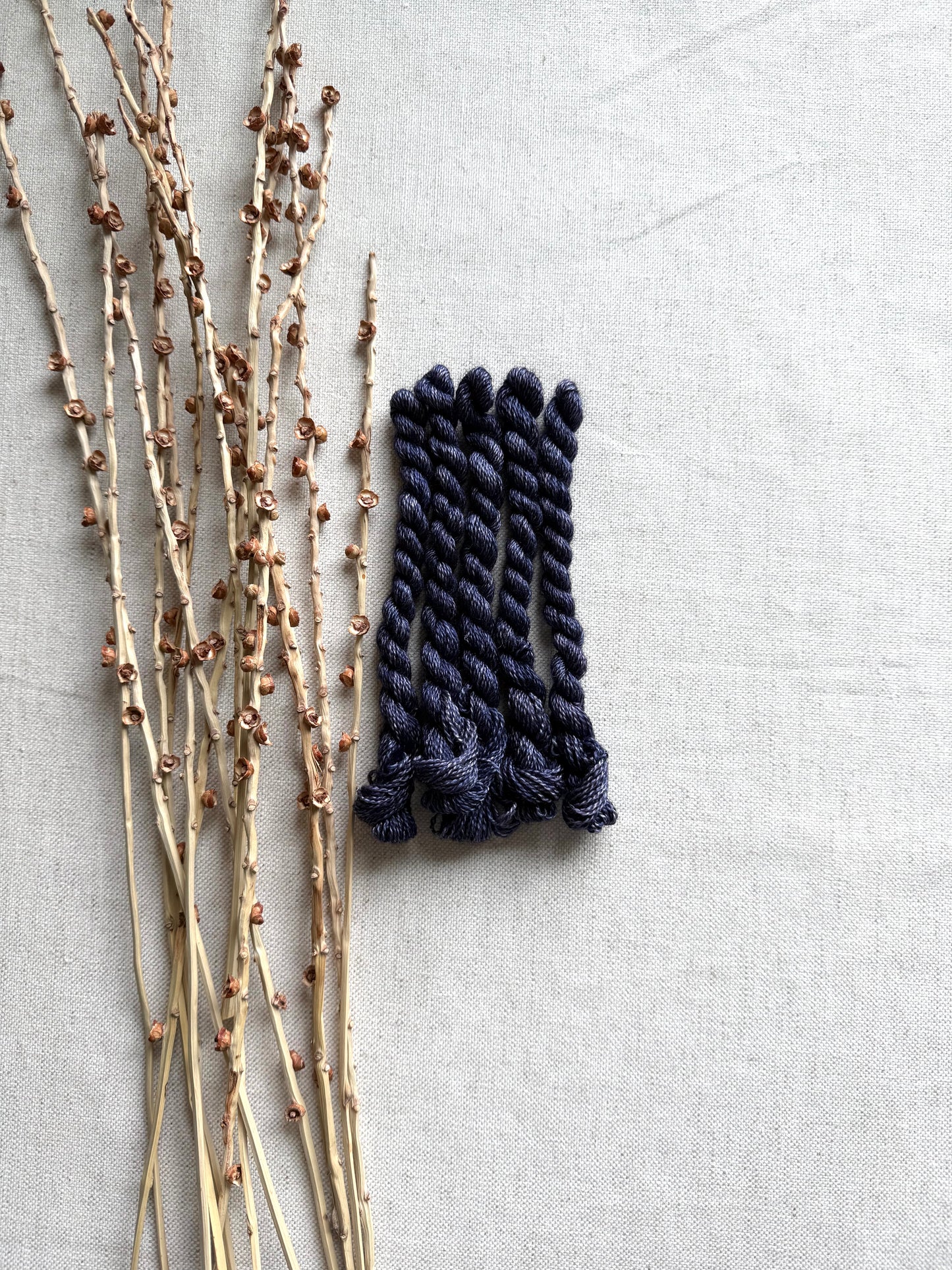 Navy Embroidery Thread
