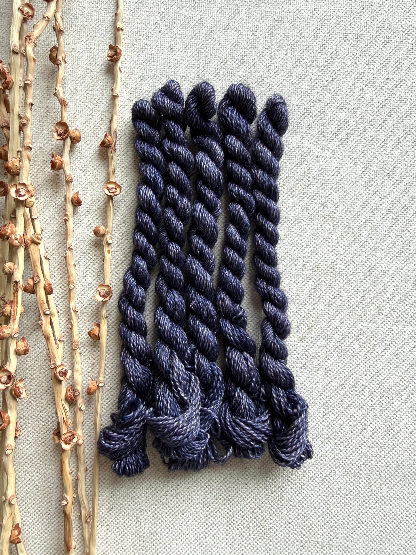 Navy Embroidery Thread