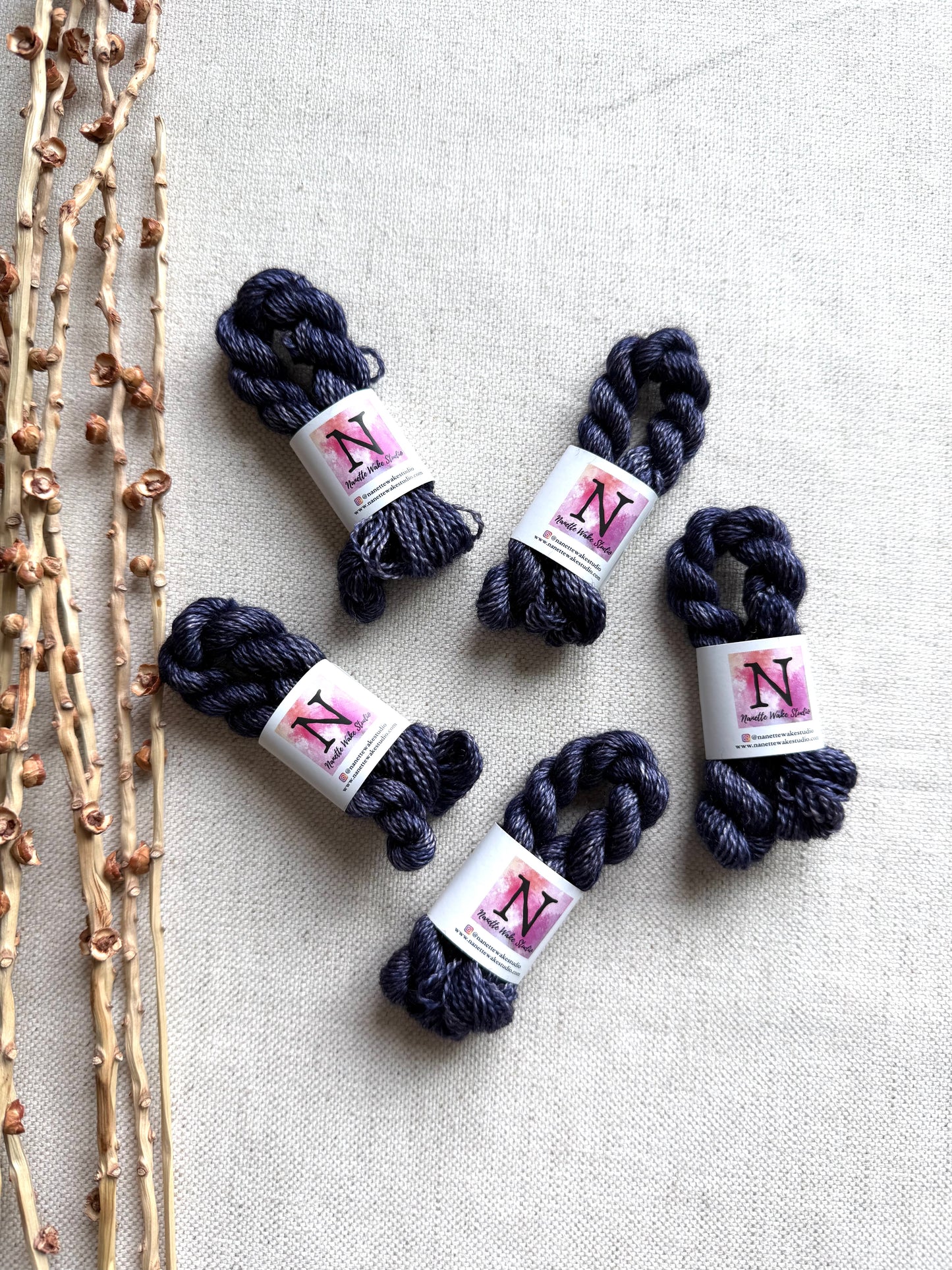 Navy Embroidery Thread