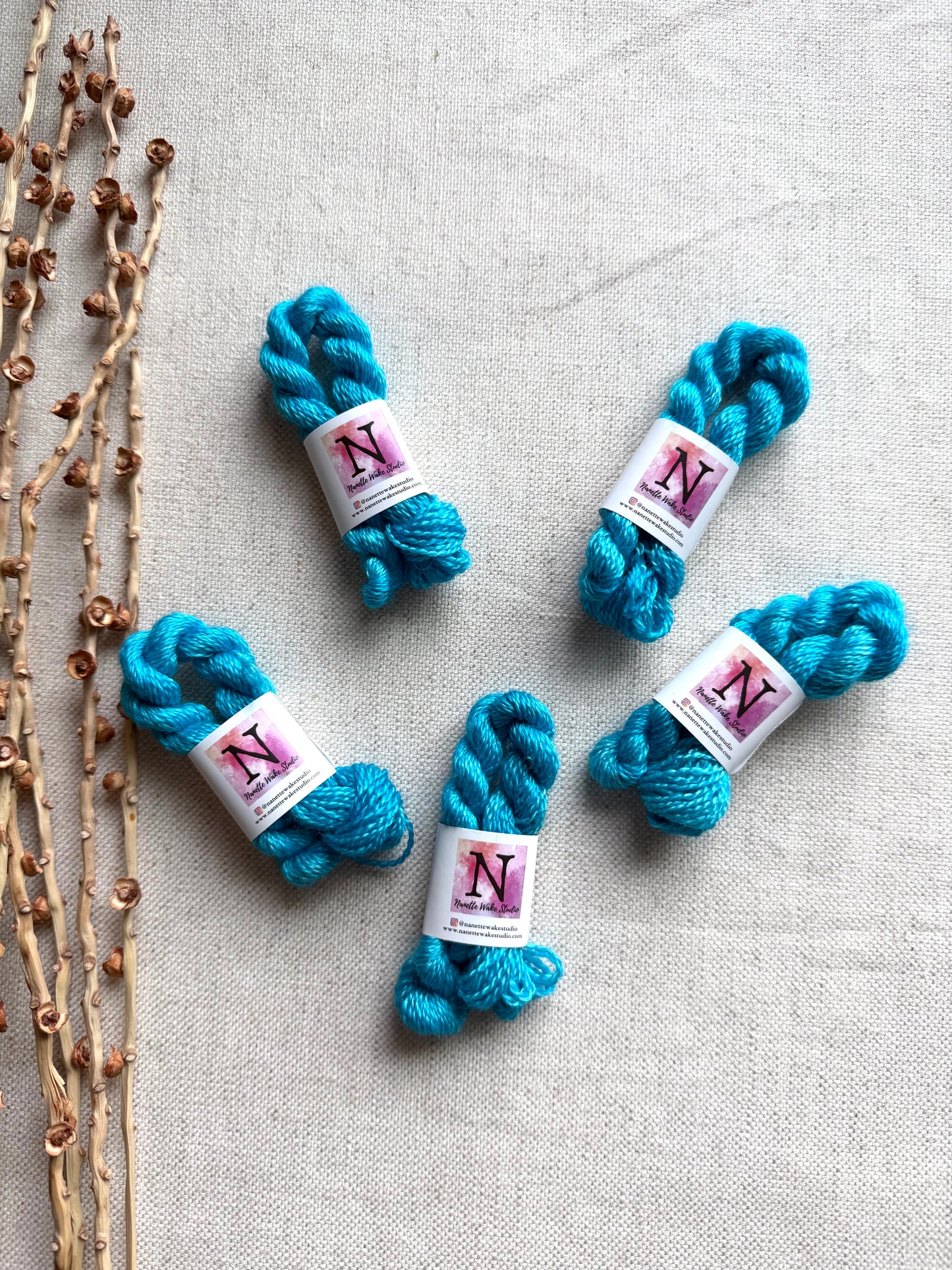 Sea Breeze Embroidery Thread