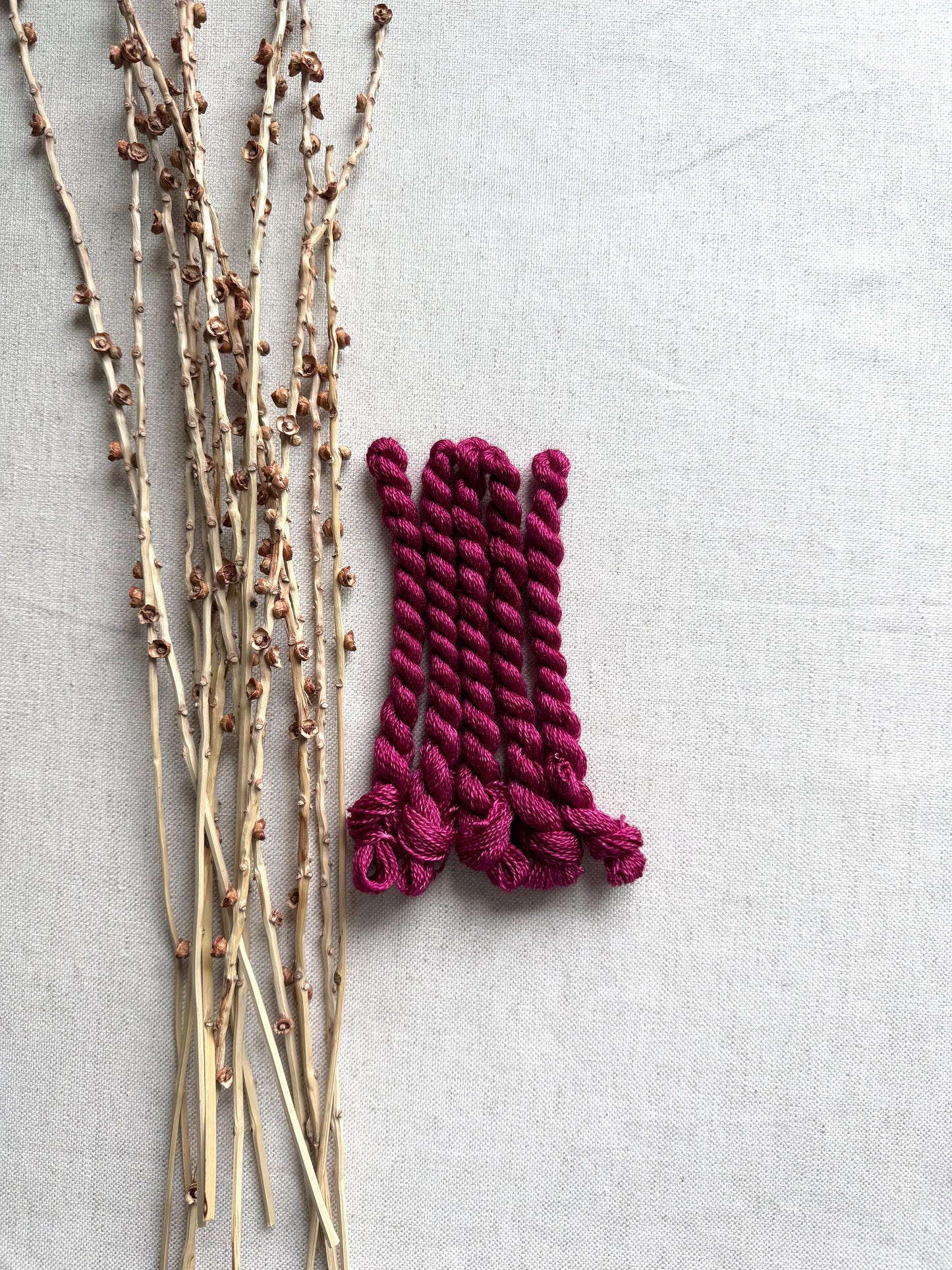 Burgundy Embroidery Thread