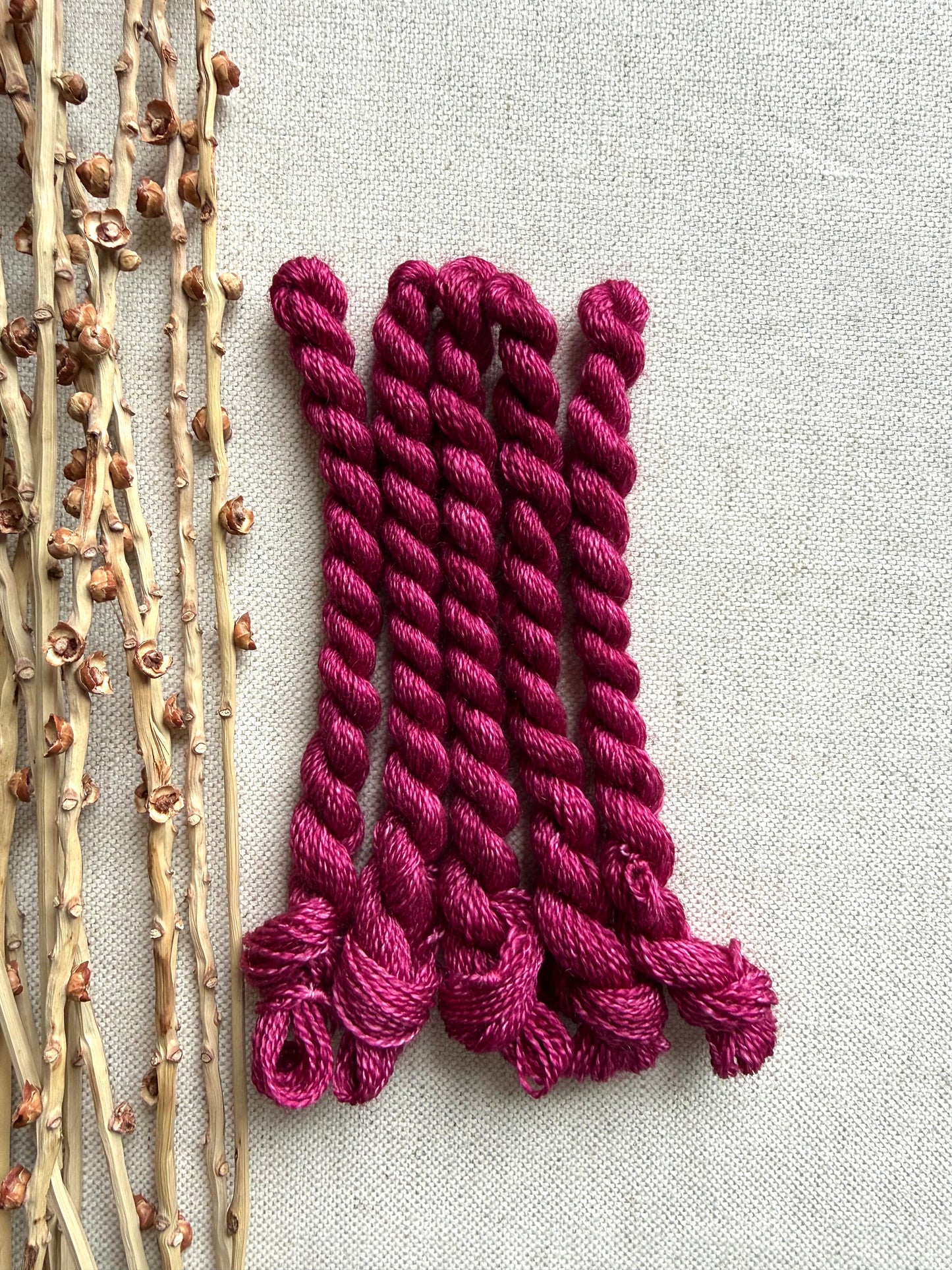 Burgundy Embroidery Thread