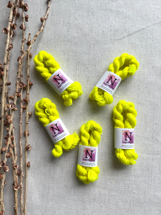 Neon Yellow Embroidery Thread