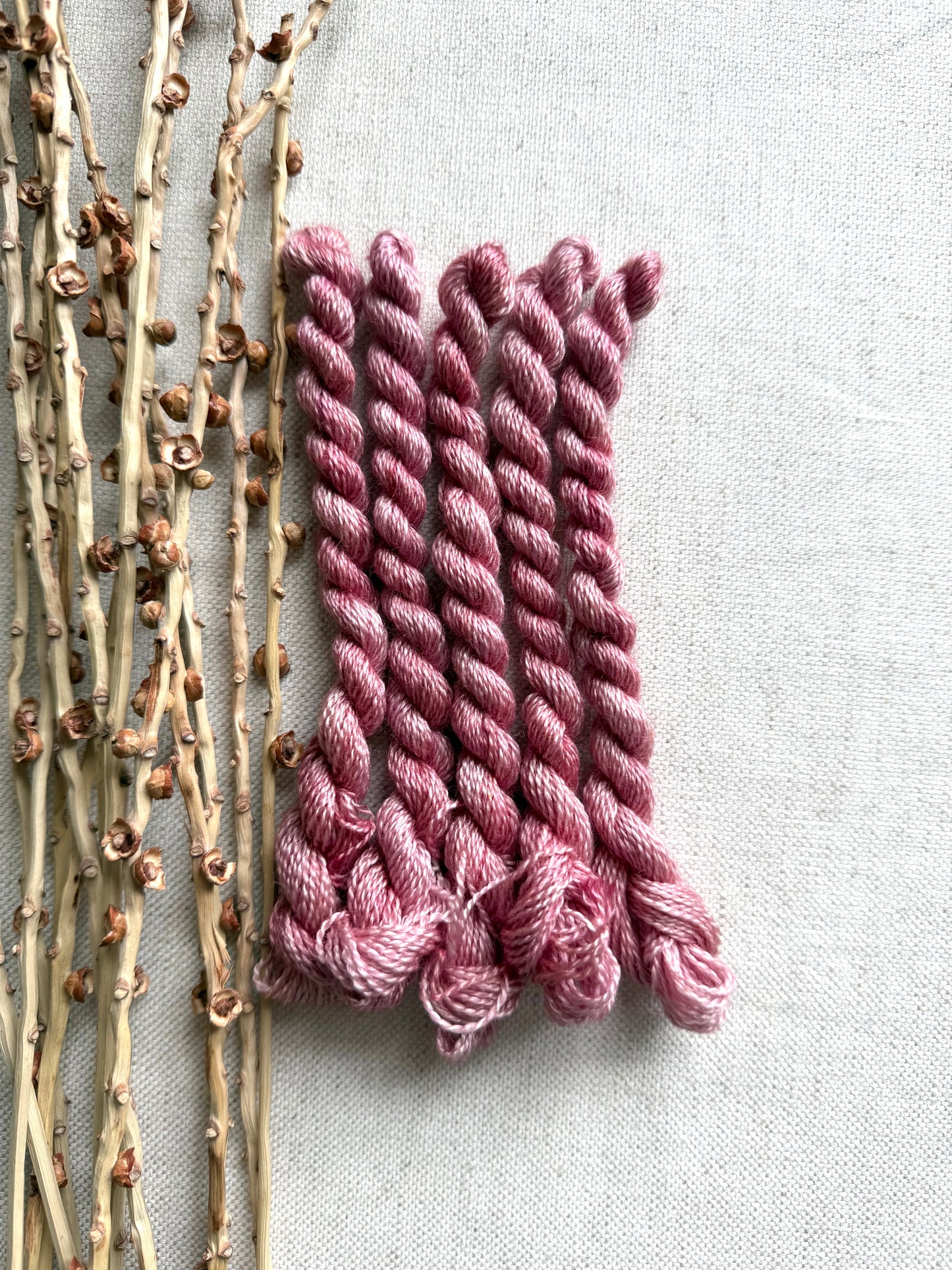 Mauve Embroidery Thread