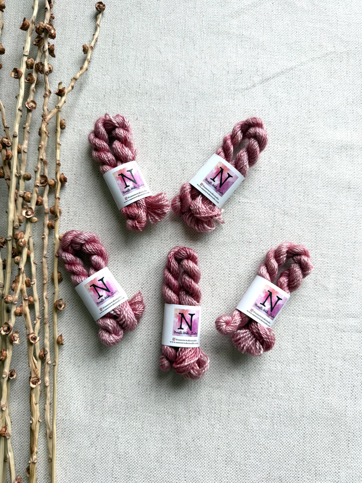 Mauve Embroidery Thread