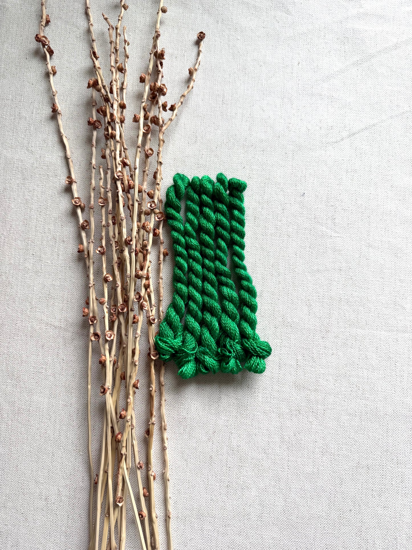 Emerald Embroidery Thread