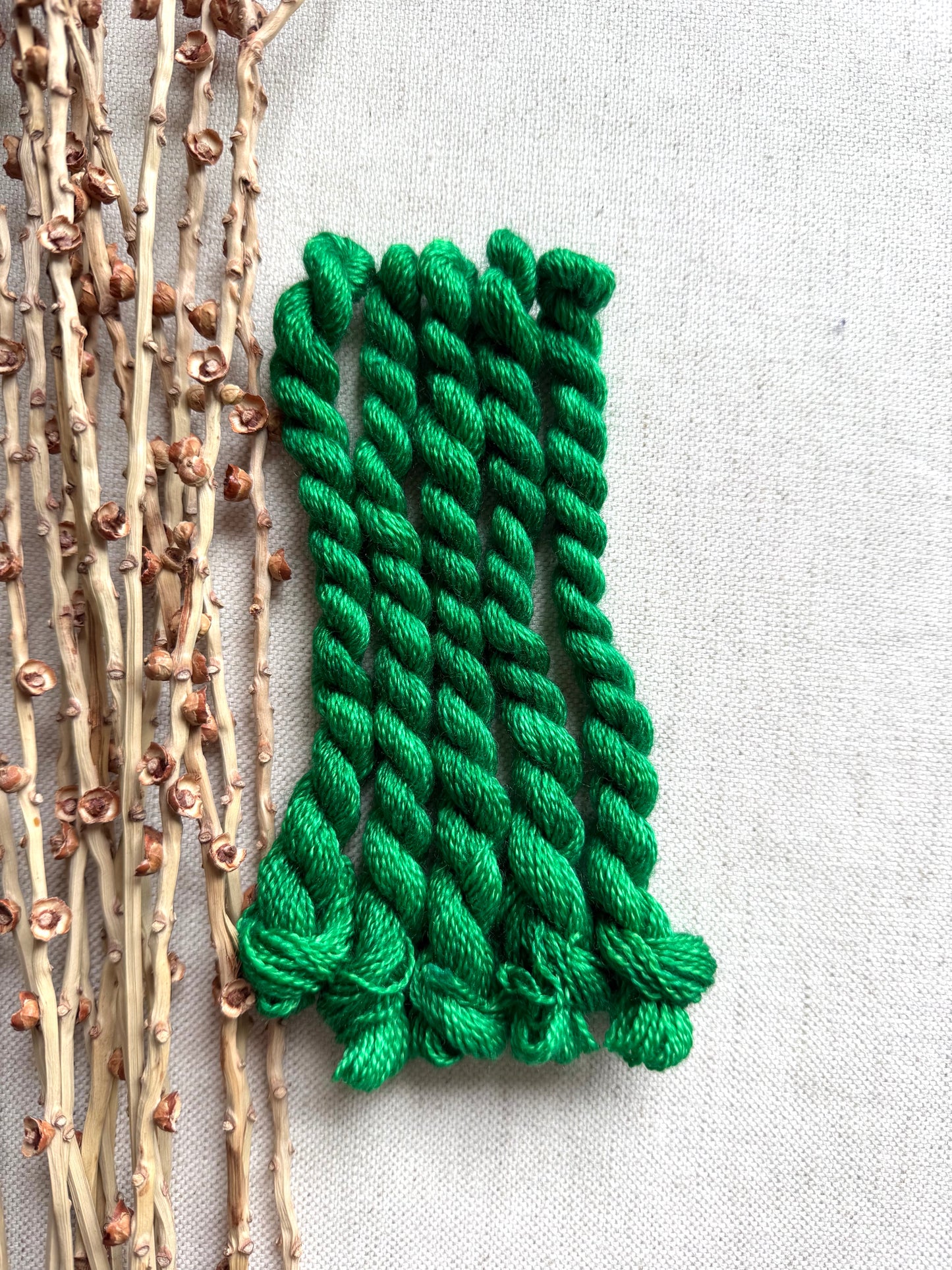 Emerald Embroidery Thread