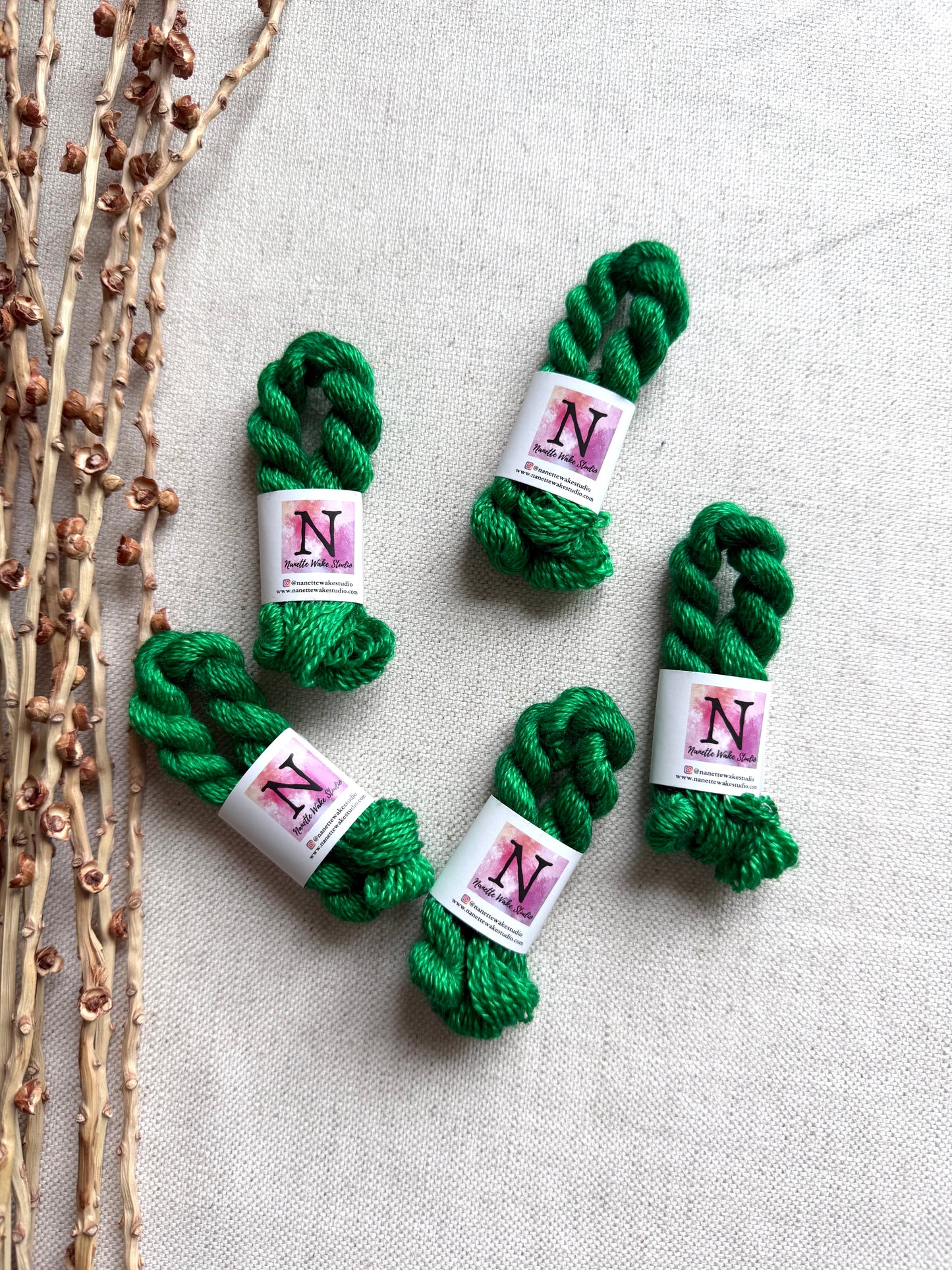 Emerald Embroidery Thread