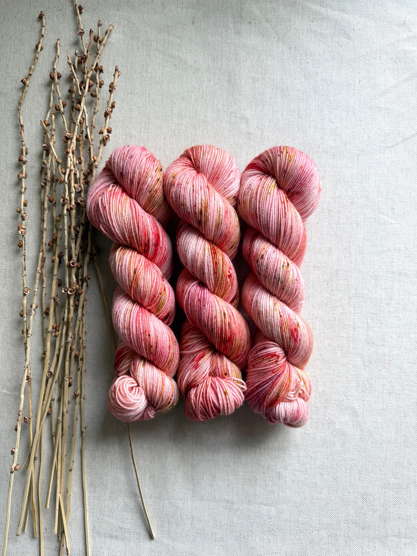 Strawberry Shortcake - SW Wool Recycled Nylon 100g