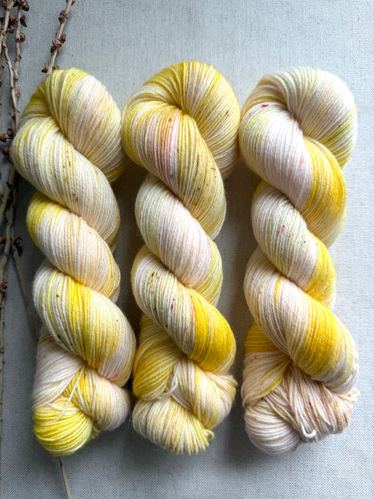 Lemon Meringue - SW Wool Recycled Nylon 100g