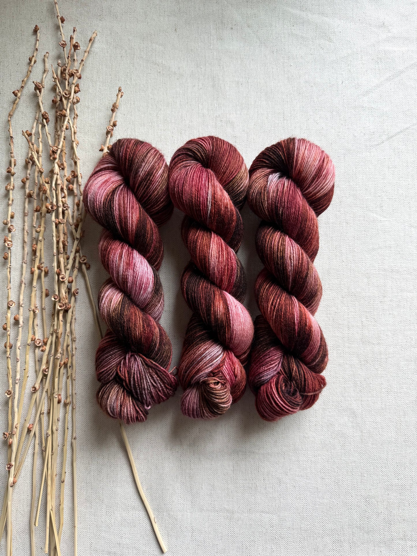 Rum Raisin - SW Wool Recycled Nylon 100g