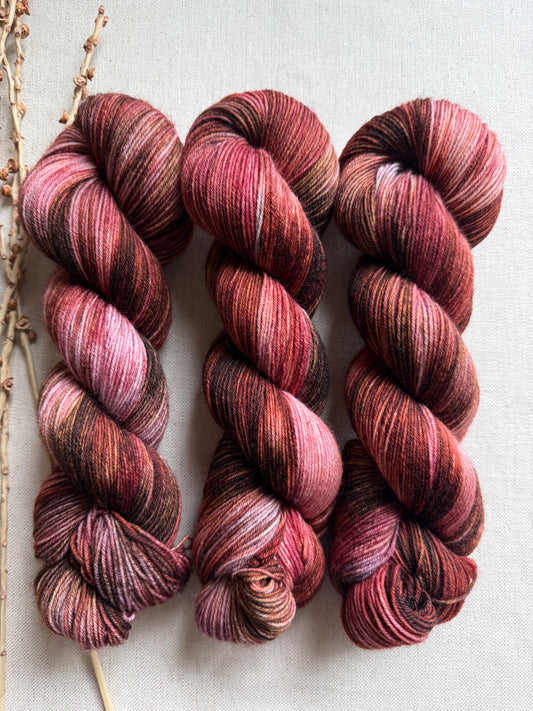 Rum Raisin - SW Wool Recycled Nylon 100g