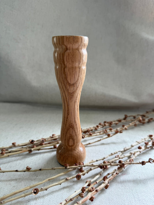 Oak Support Spindle Bowl