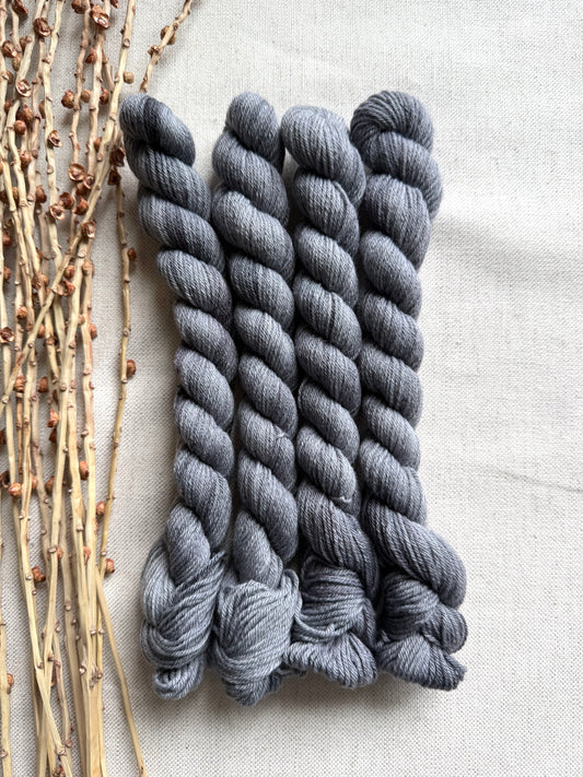 Charcoal Merino Nylon Mini