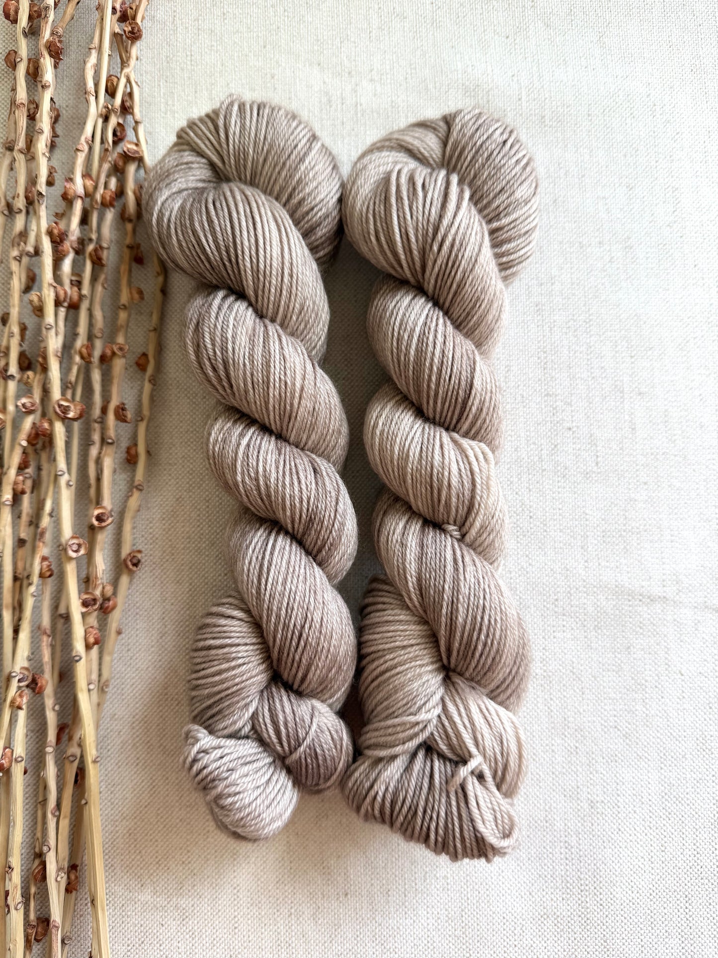 Light Pecan SW Merino Nylon 50g Skein