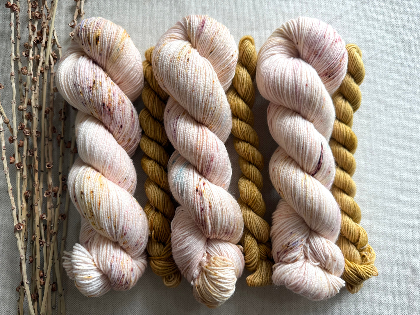 Marshmallow Creme Sock Set