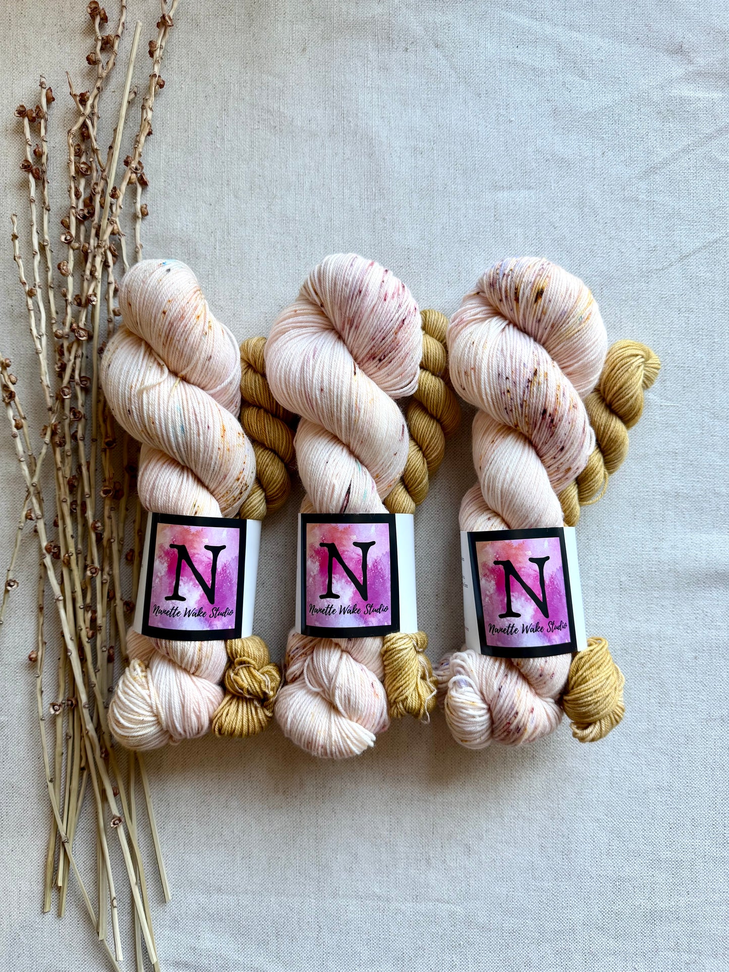 Marshmallow Creme Sock Set