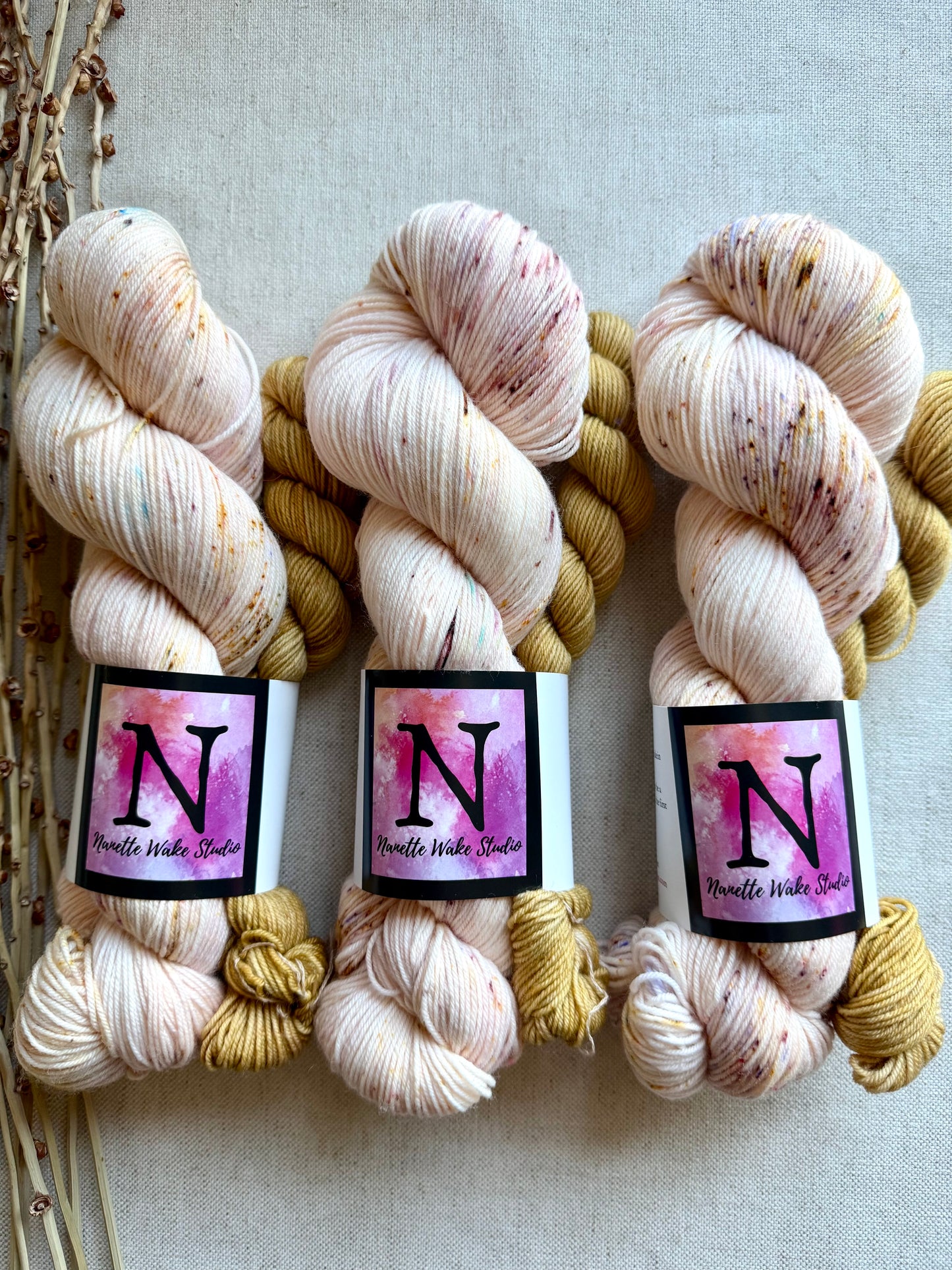 Marshmallow Creme Sock Set