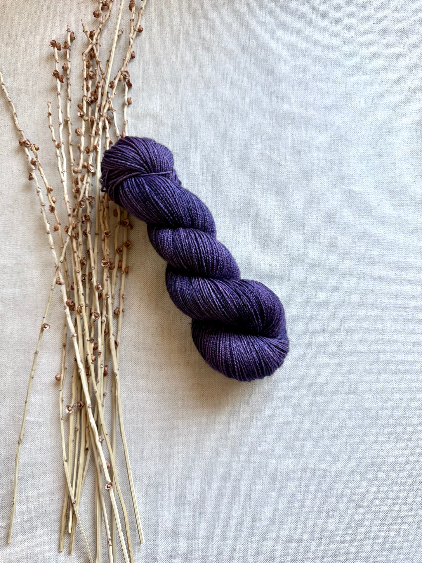 Dusty Purple SW Merino Nylon 100g