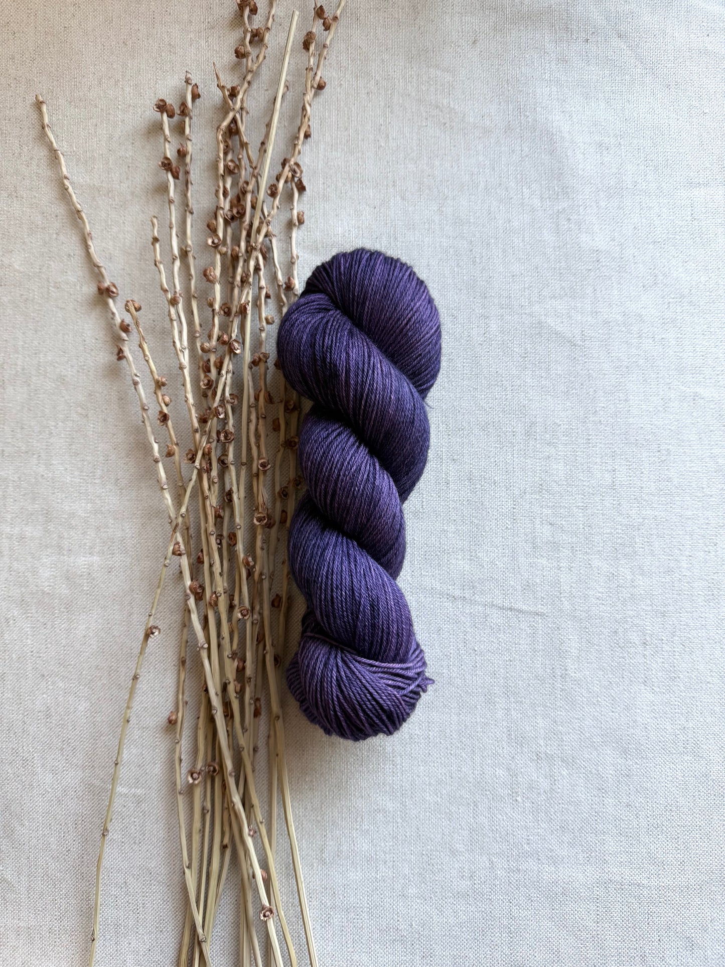 Dusty Purple SW Merino Nylon 100g