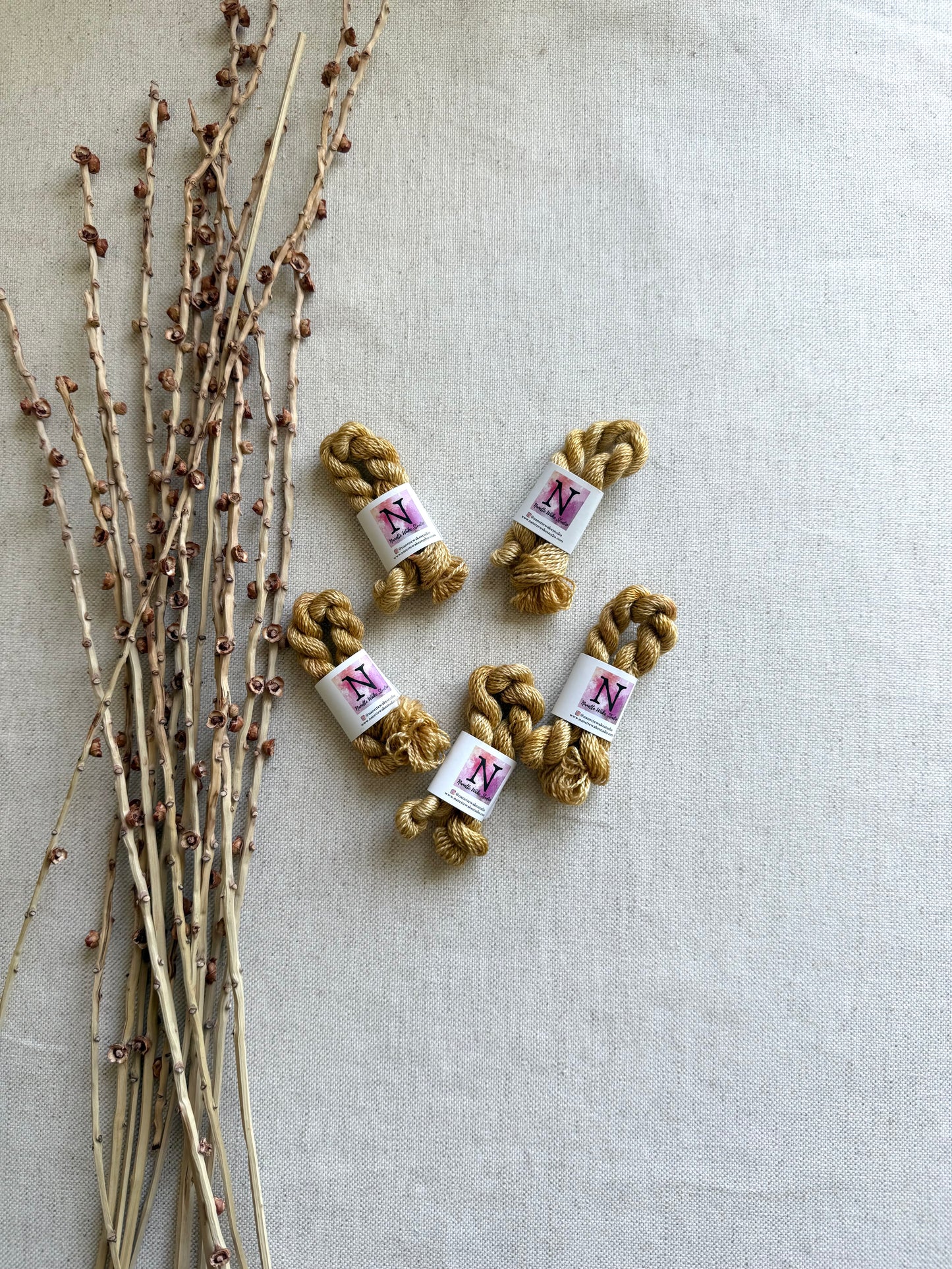Maple Sugar Embroidery Thread