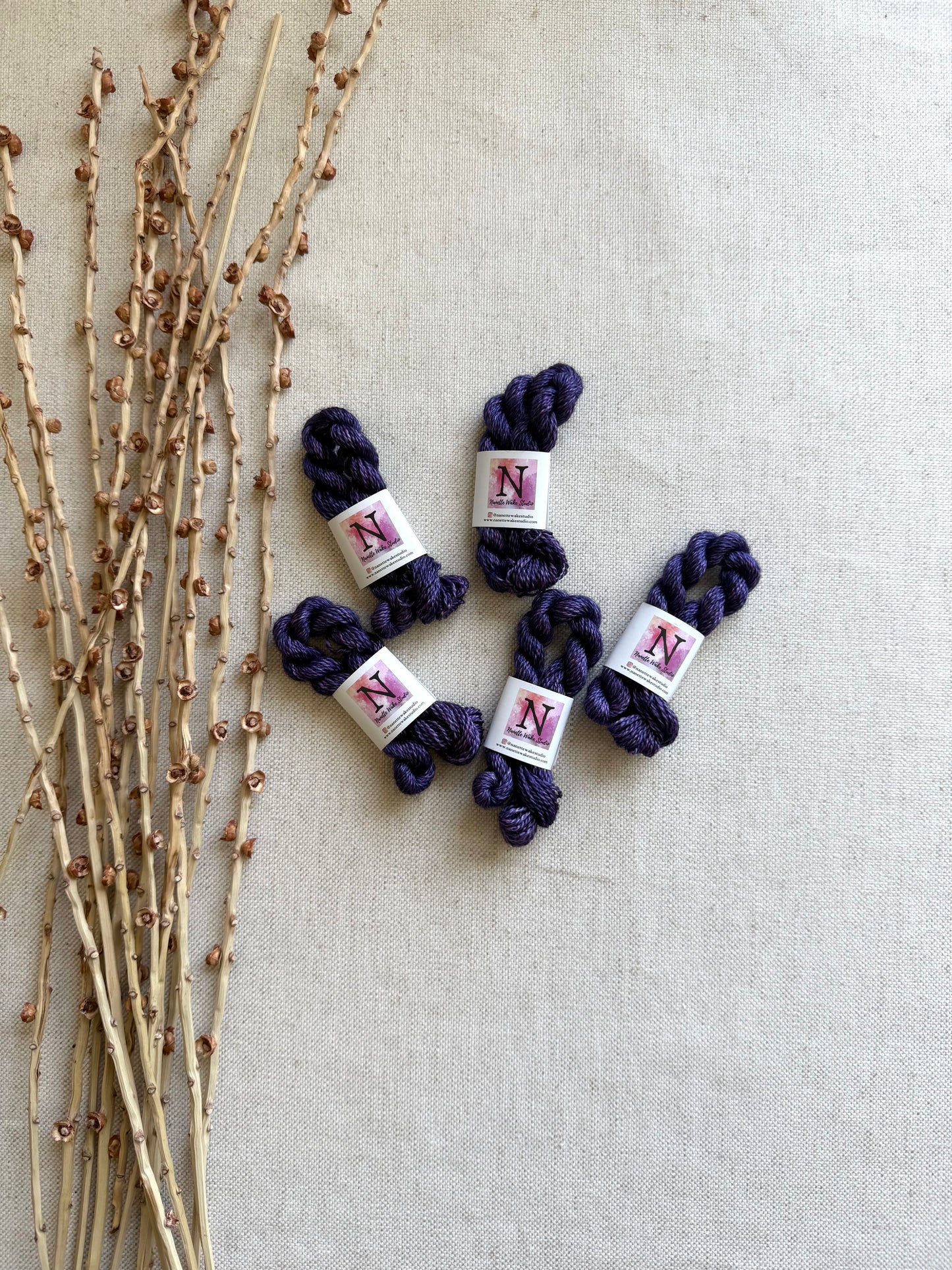 Dusty Purple Embroidery Thread