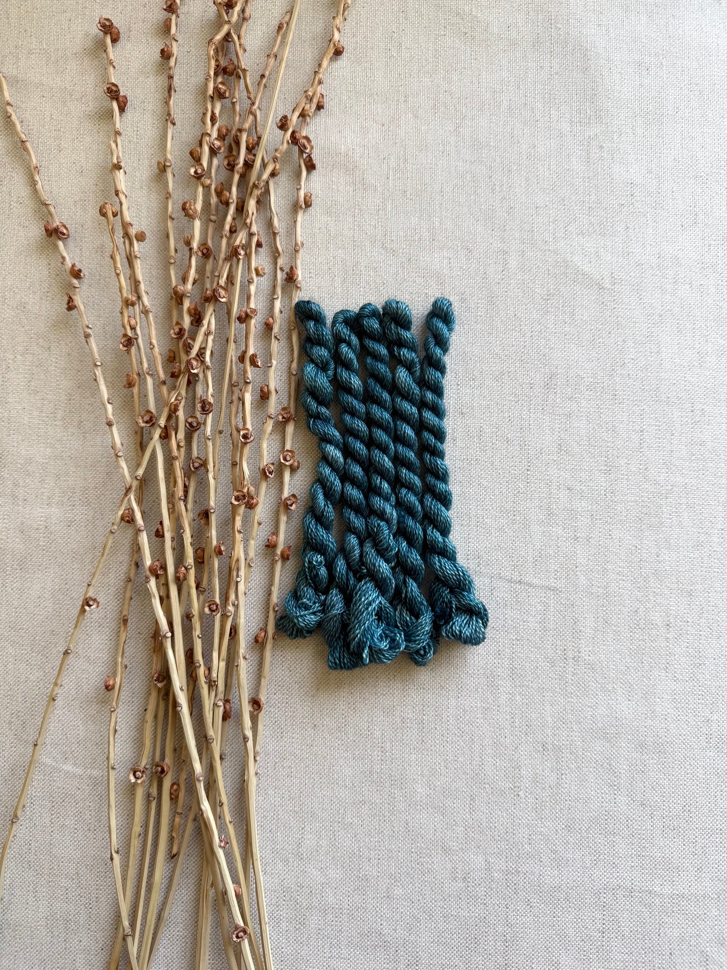 Teal Embroidery Thread