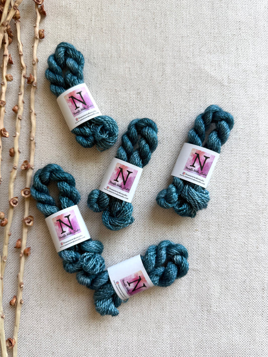 Teal Embroidery Thread