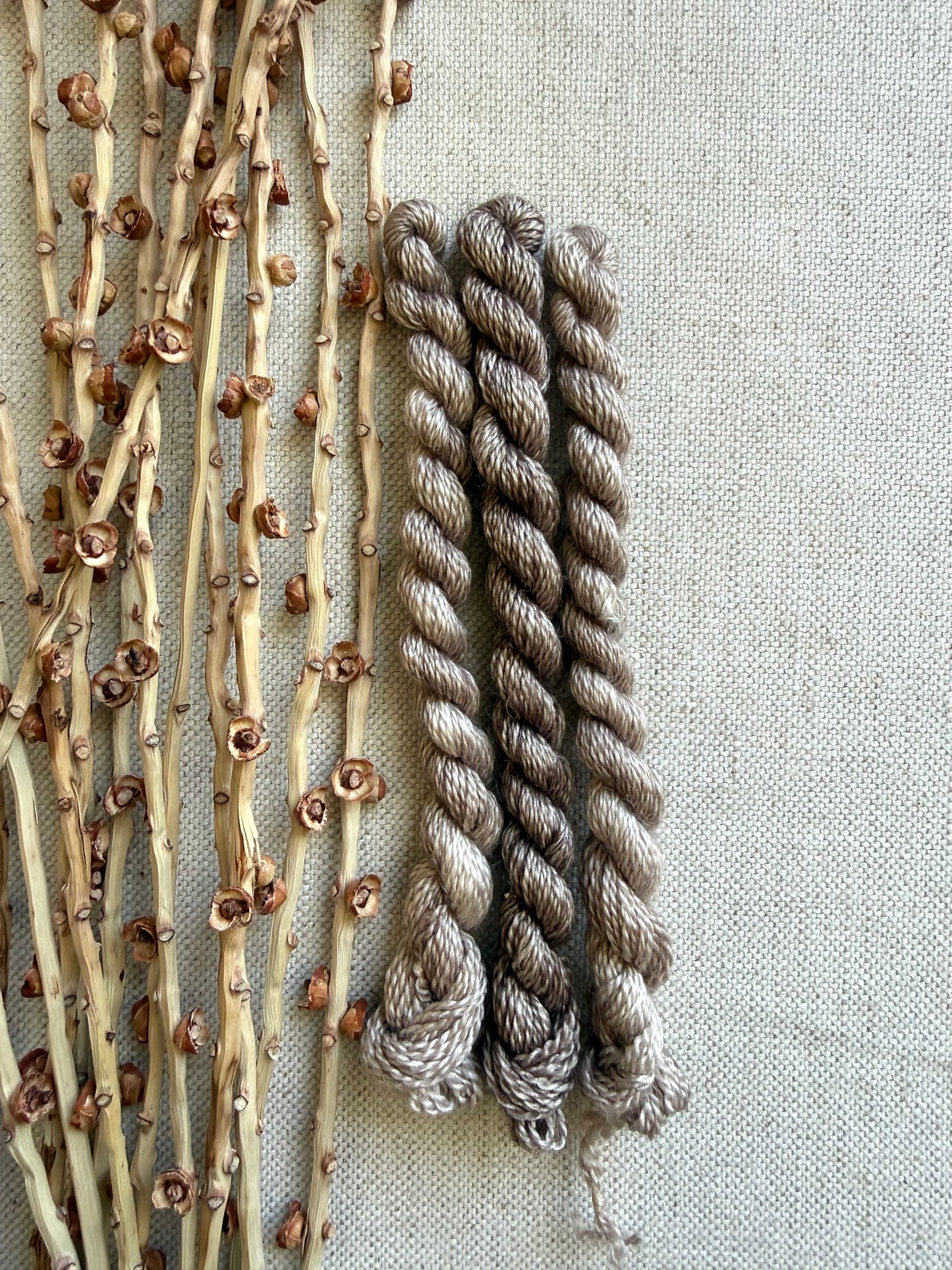 Light Pecan Embroidery Thread