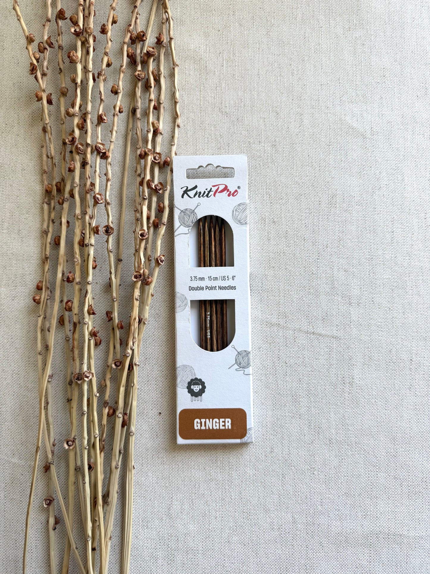 KnitPro 6" Ginger Double Point Needles