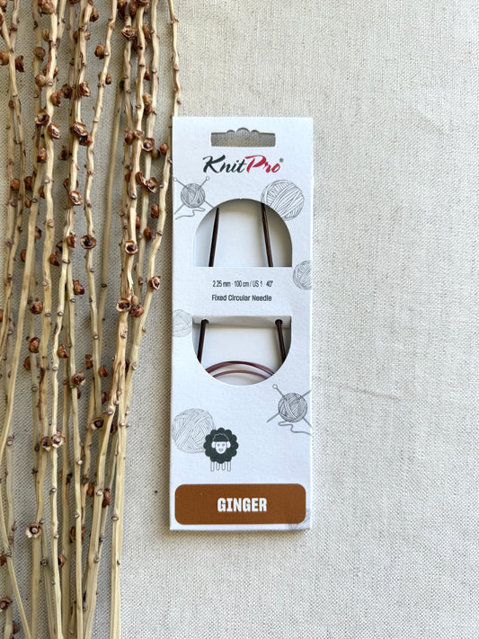 KnitPro Ginger Fixed Circular Needles