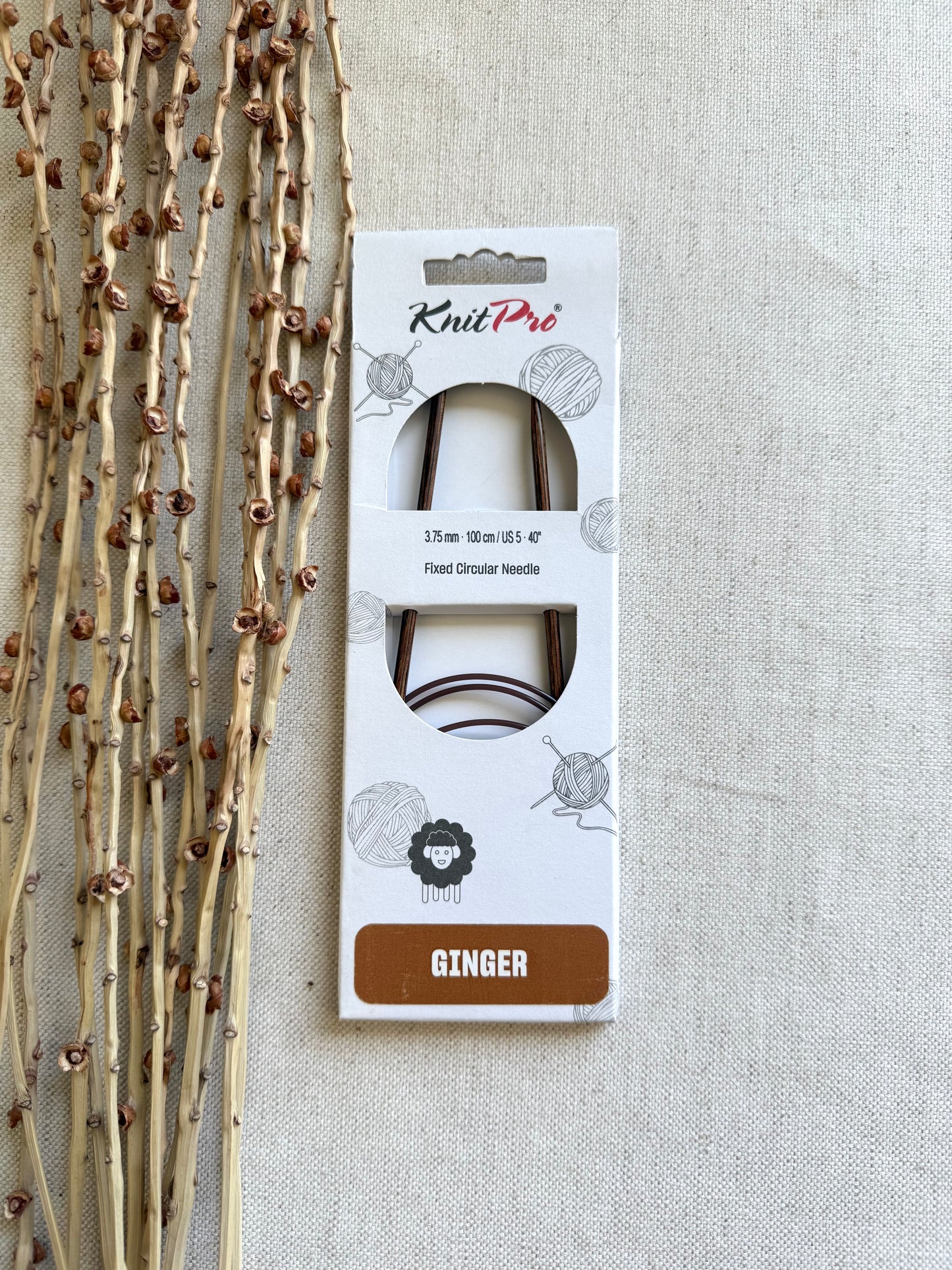 KnitPro Ginger Fixed Circular Needles