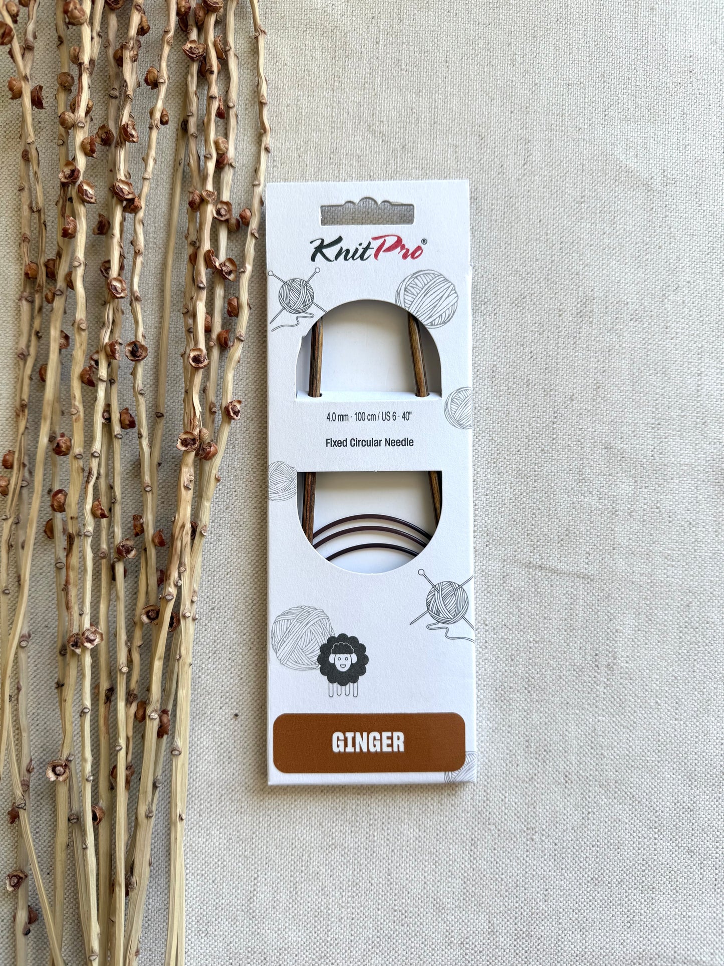 KnitPro Ginger Fixed Circular Needles