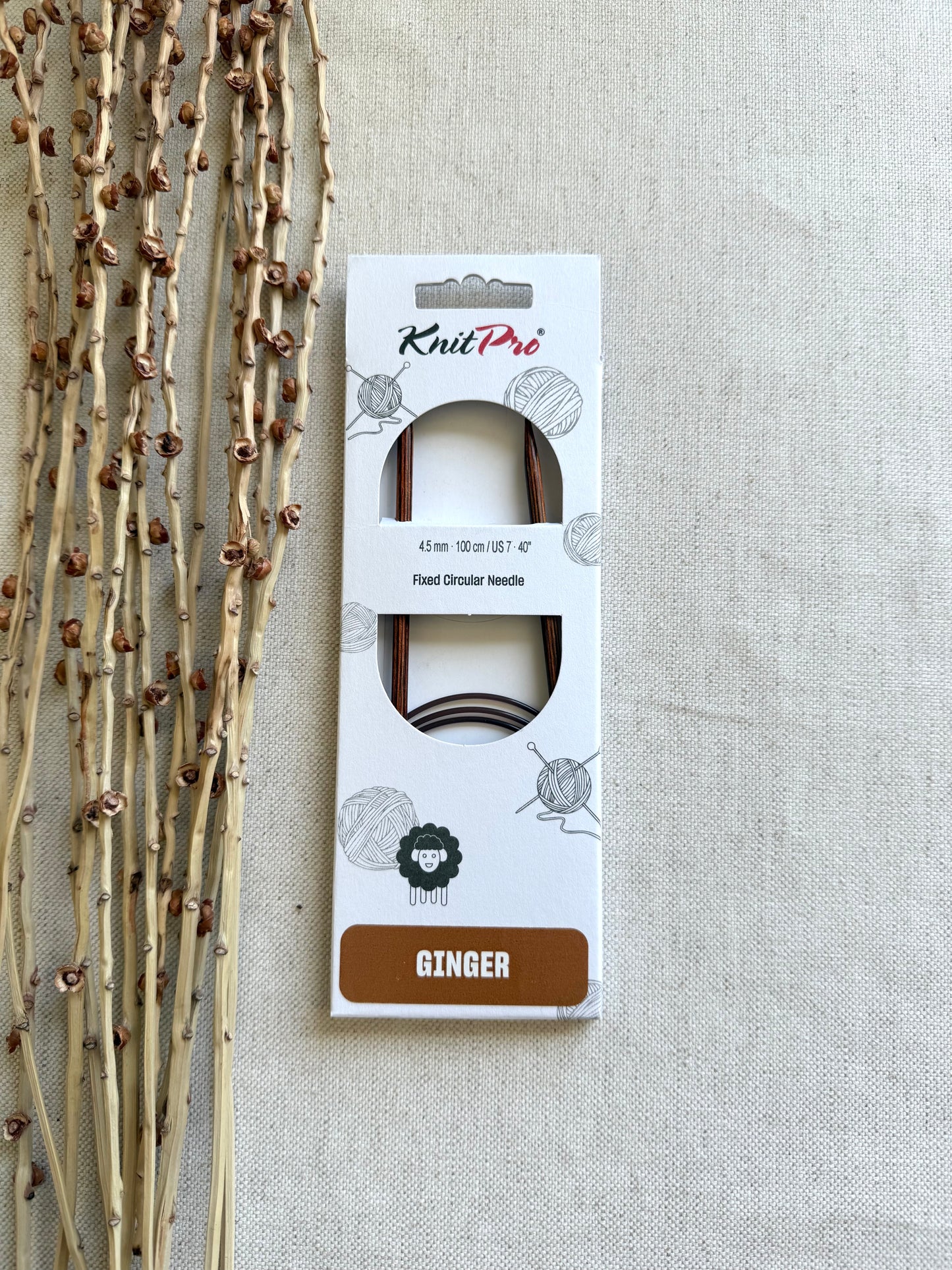 KnitPro Ginger Fixed Circular Needles