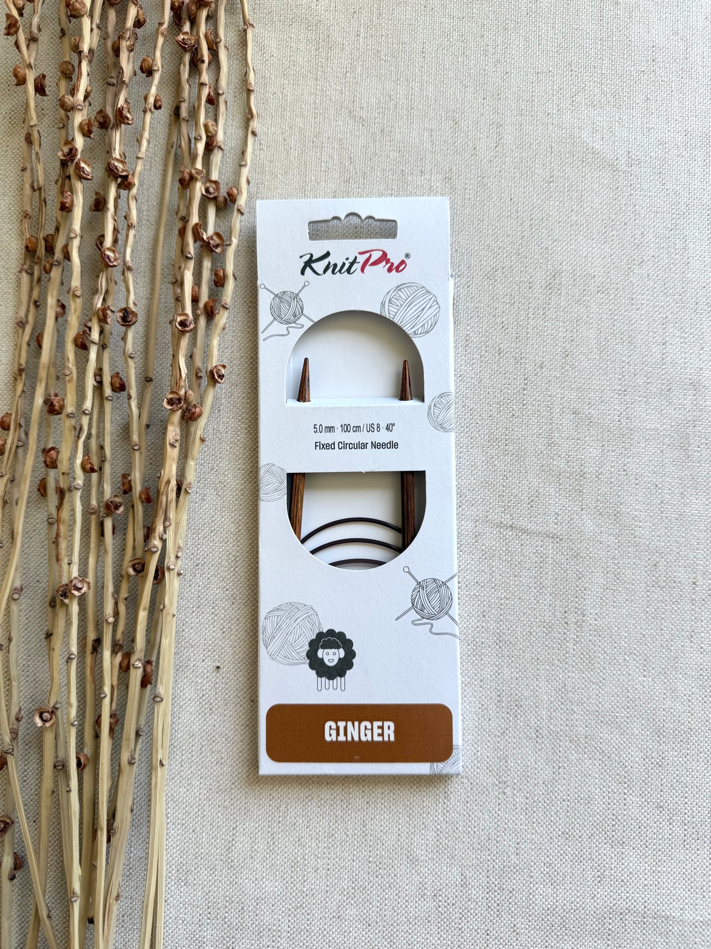 KnitPro Ginger Fixed Circular Needles