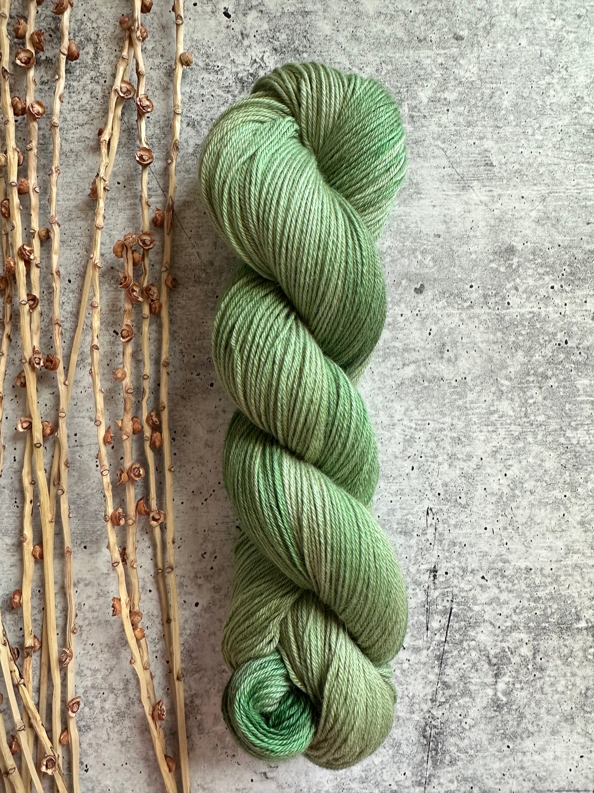 Celery Merino Untreated Wake Studio