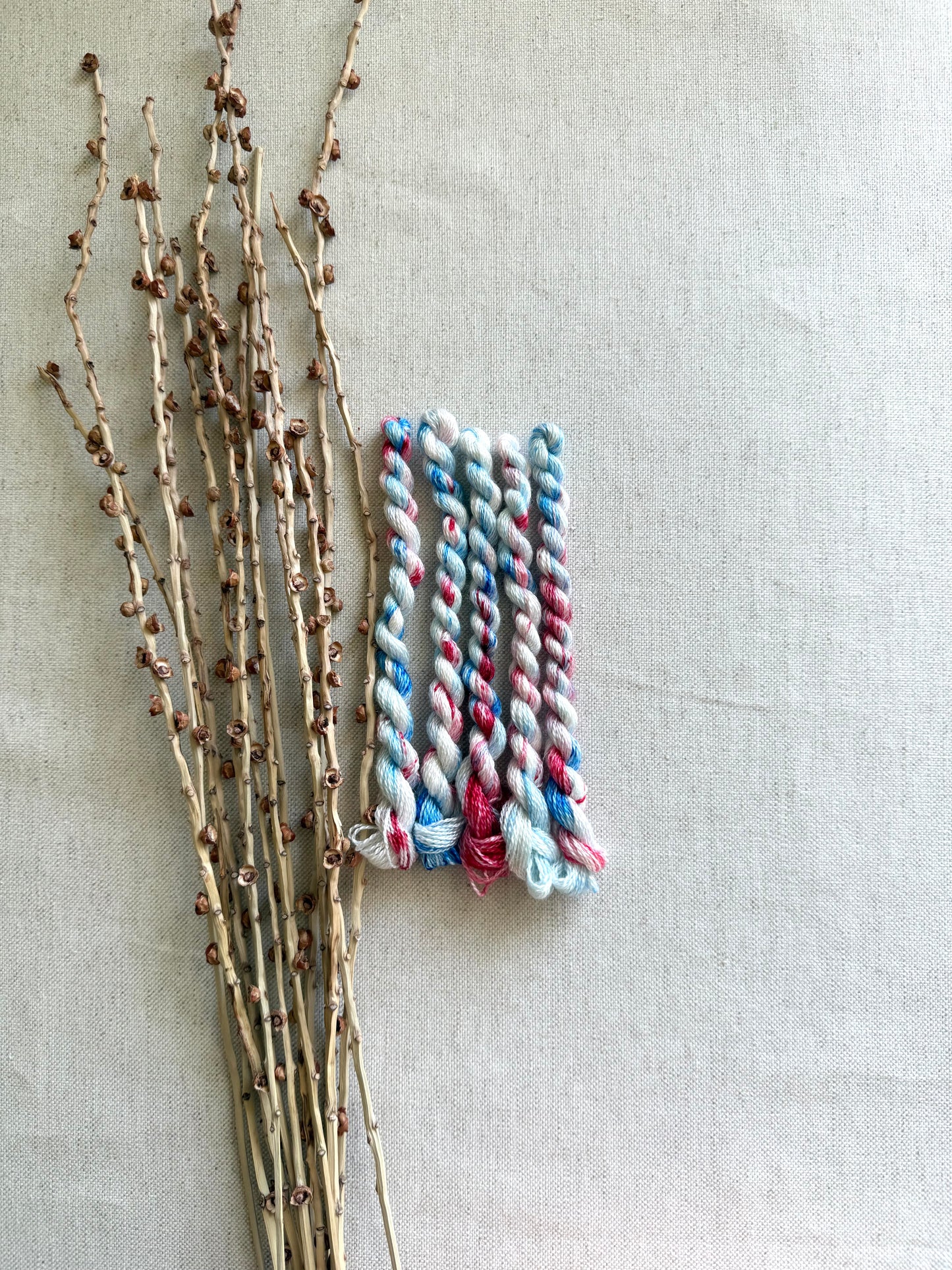 Patriotic Embroidery Thread
