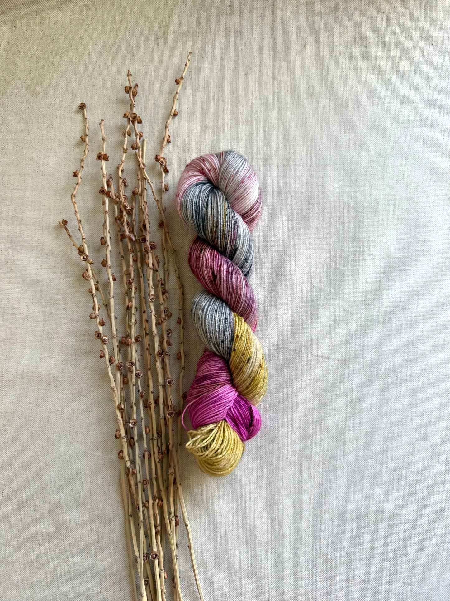 Grandma's Wallpaper - SW Wool Recycled Nylon 100g
