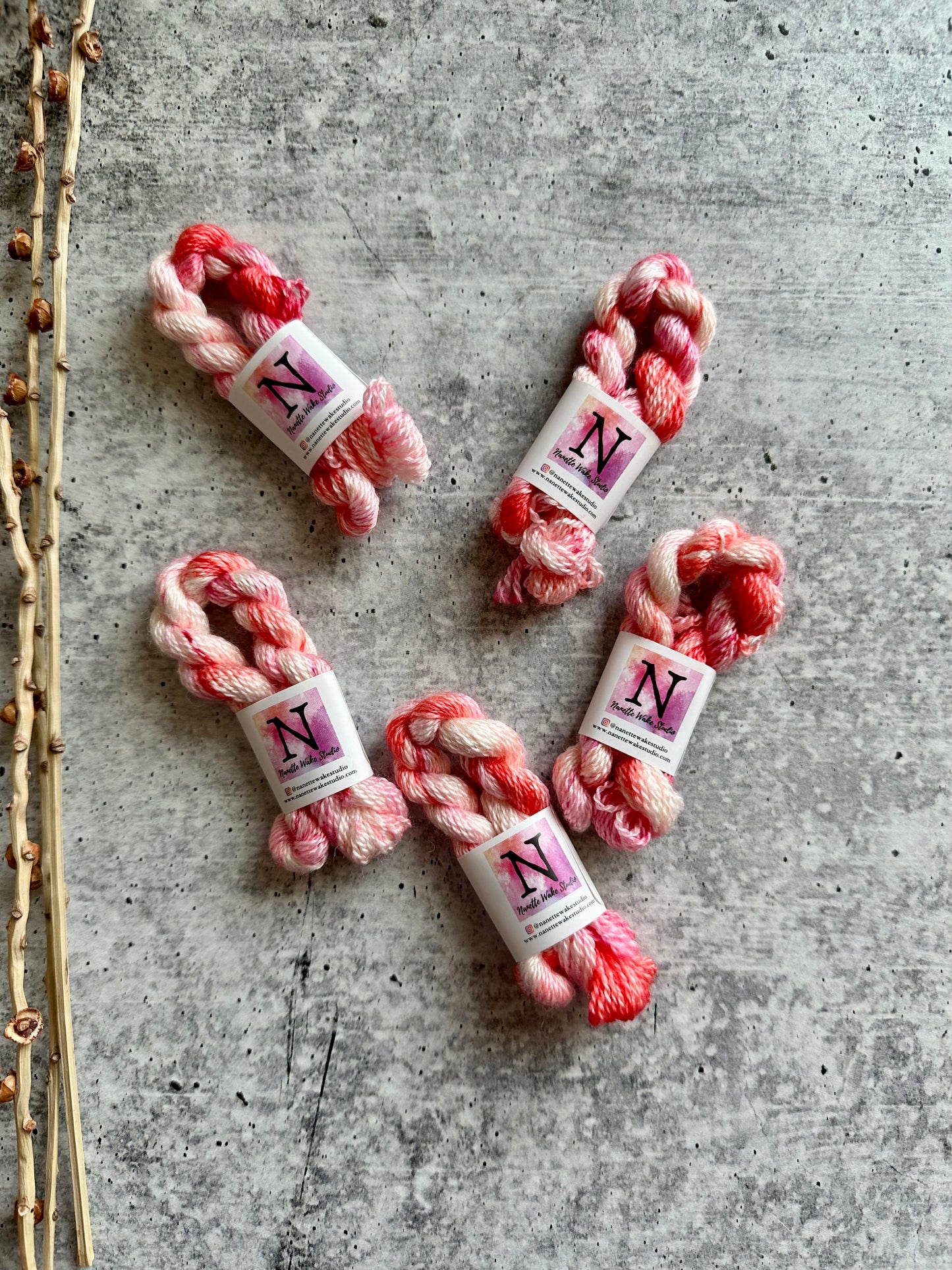 With A Cherry On Top Embroidery Thread