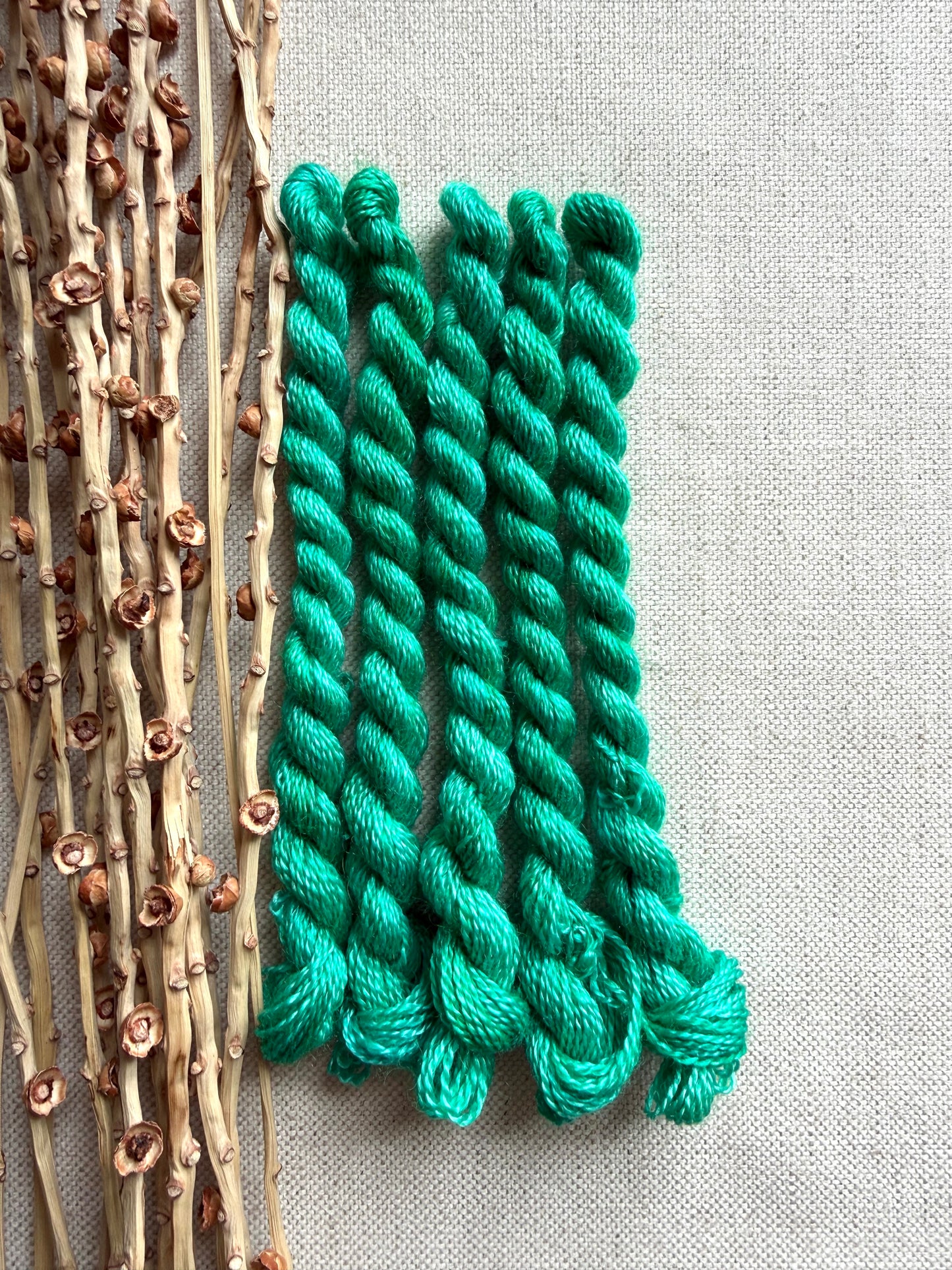 Shades Of Tiffany Embroidery Thread